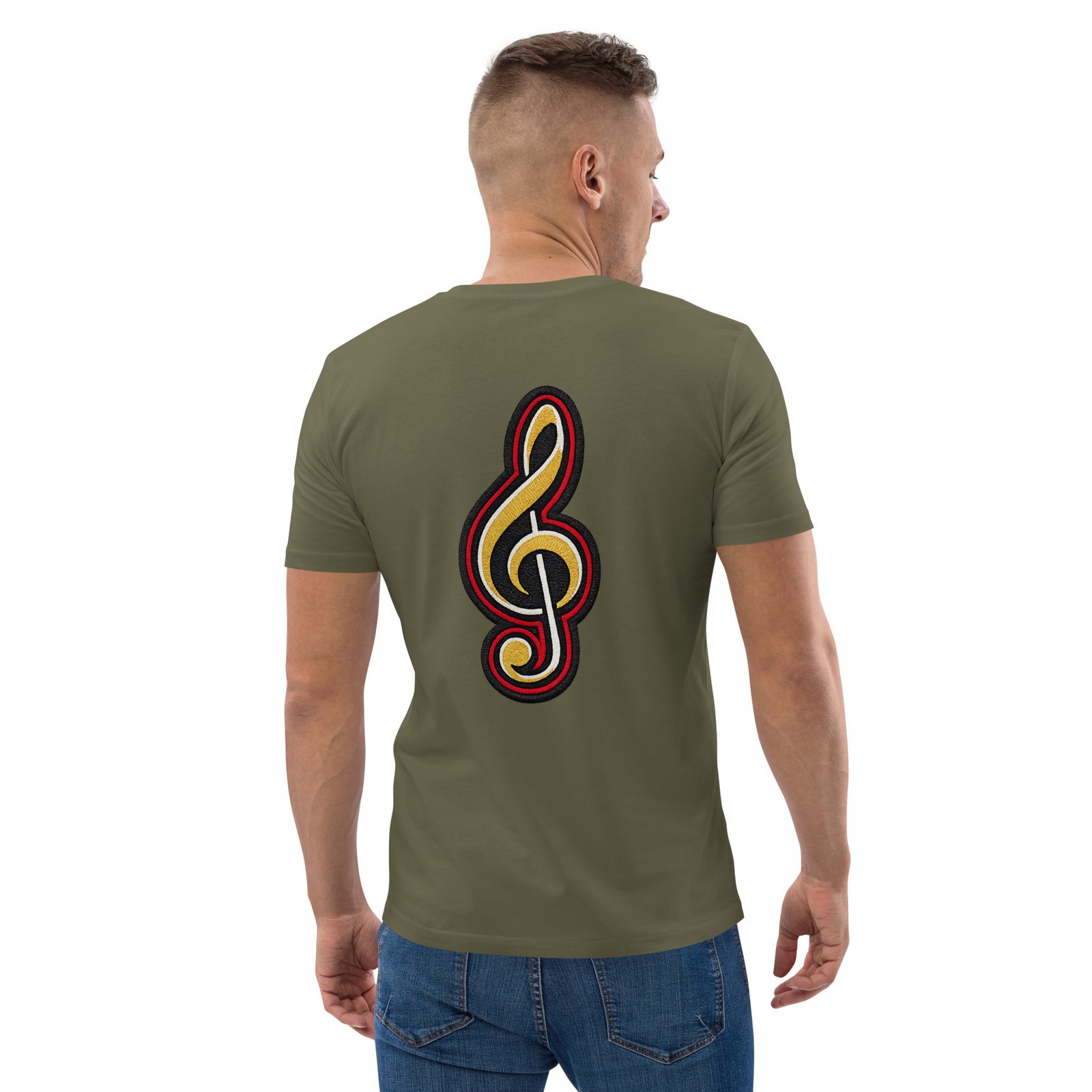Koszulka „Golden Treble Clef” – koszulka z kluczem wiolinowym| Zarn.pl Koszulka „Golden Treble Clef” – koszulka z kluczem wiolinowym - obrazek 20