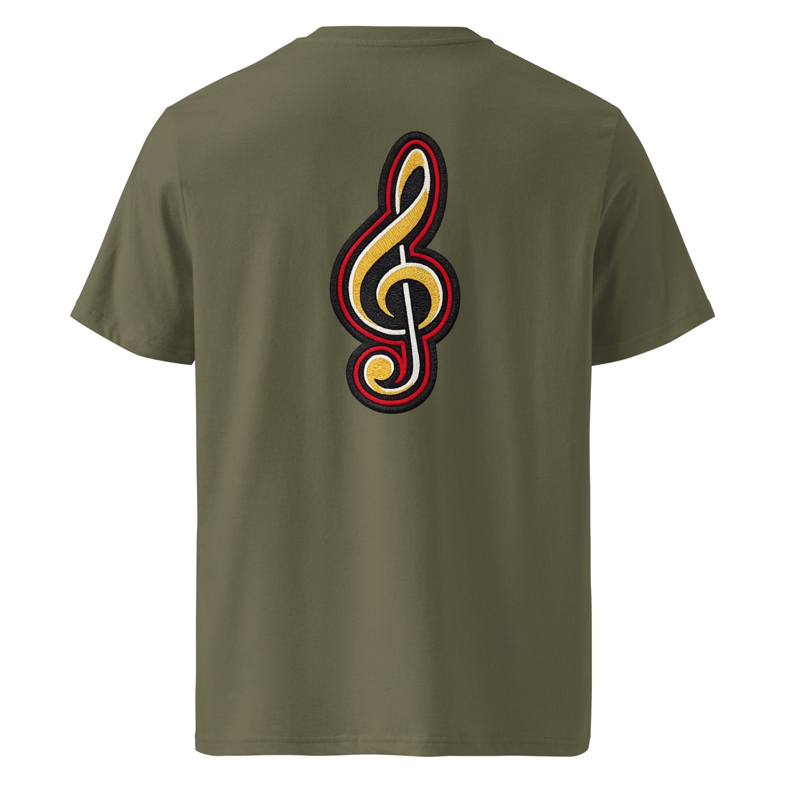Koszulka „Golden Treble Clef” – koszulka z kluczem wiolinowym| Zarn.pl Koszulka „Golden Treble Clef” – koszulka z kluczem wiolinowym - obrazek 5