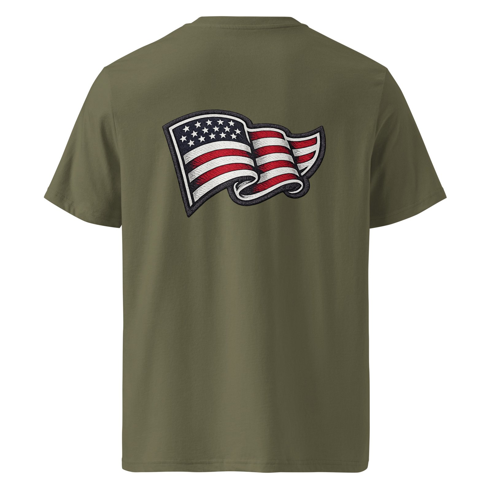 Męska koszulka „American Flag” – koszulka męska z flagą USA| Zarn.pl Męska koszulka „American Flag” – koszulka męska z flagą USA - obrazek 5