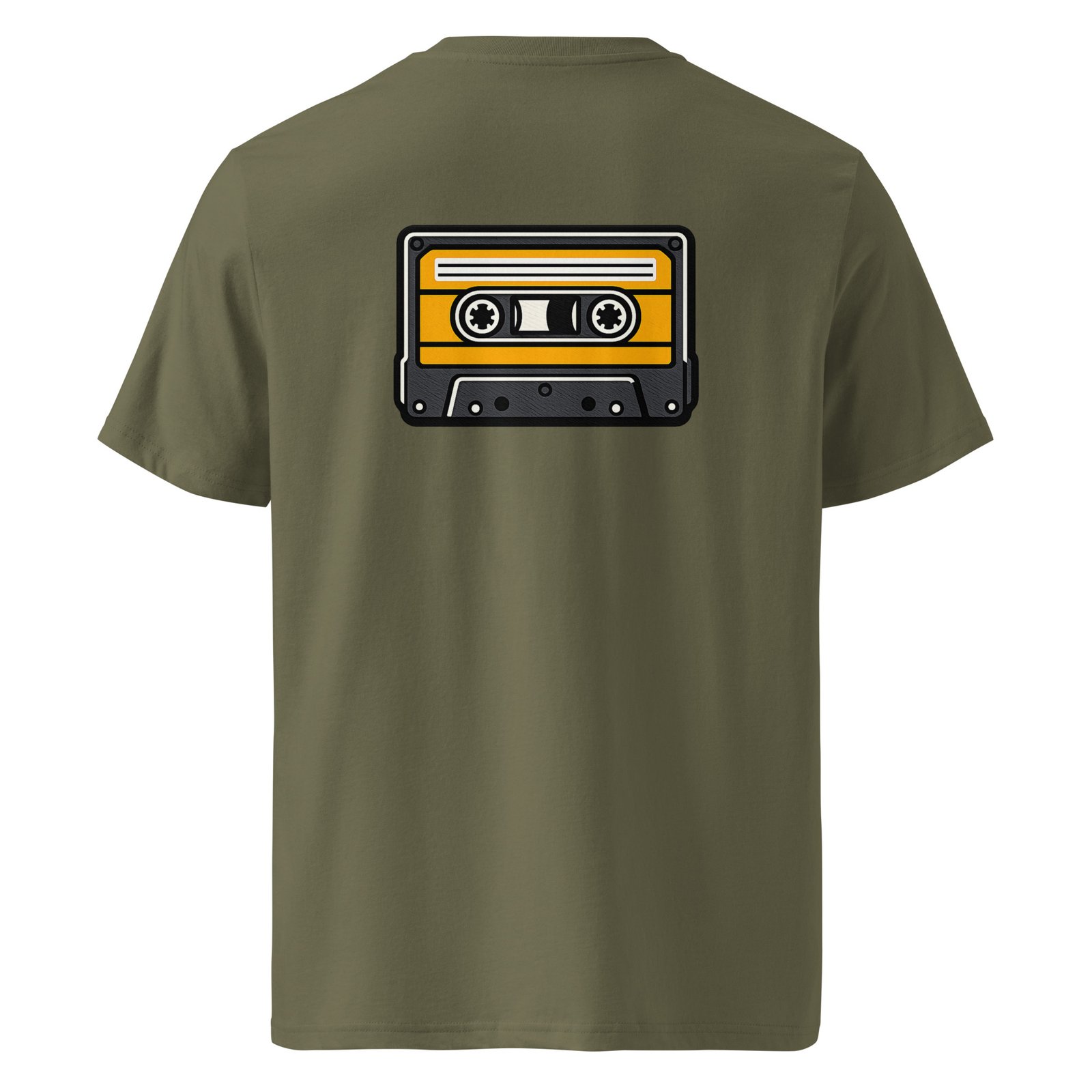 Koszulka męska „Retro Cassette Tape” – koszulka z kasetą magnetofonową vintage| Zarn.pl Koszulka męska „Retro Cassette Tape” – koszulka z kasetą magnetofonową vintage - obrazek 5