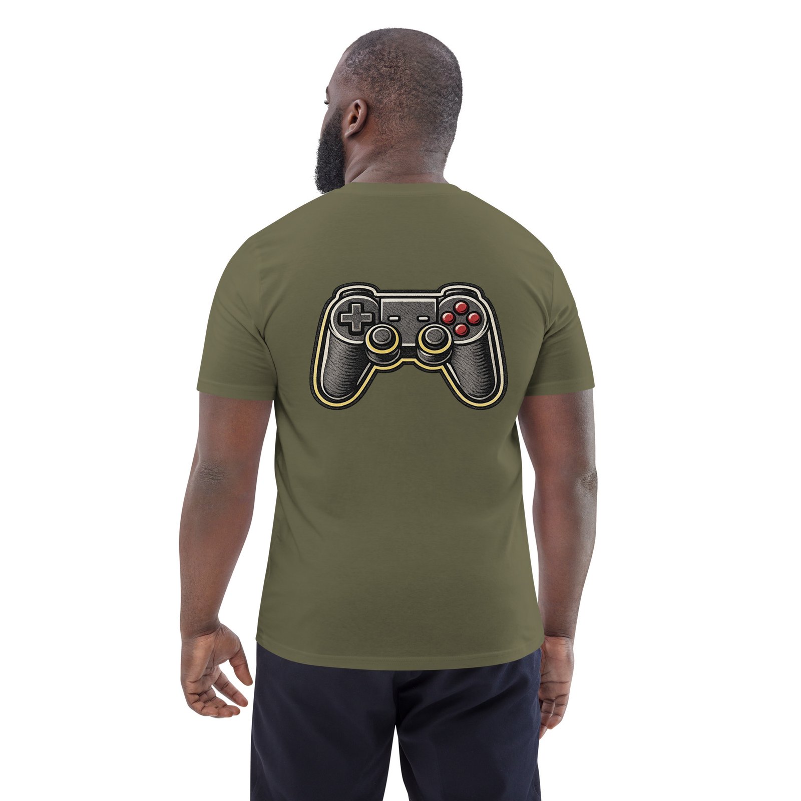 Koszulka męska „Retro Gamer Controller” – koszulka z padem do gier| Zarn.pl Koszulka męska „Retro Gamer Controller” – koszulka z padem do gier - obrazek 15