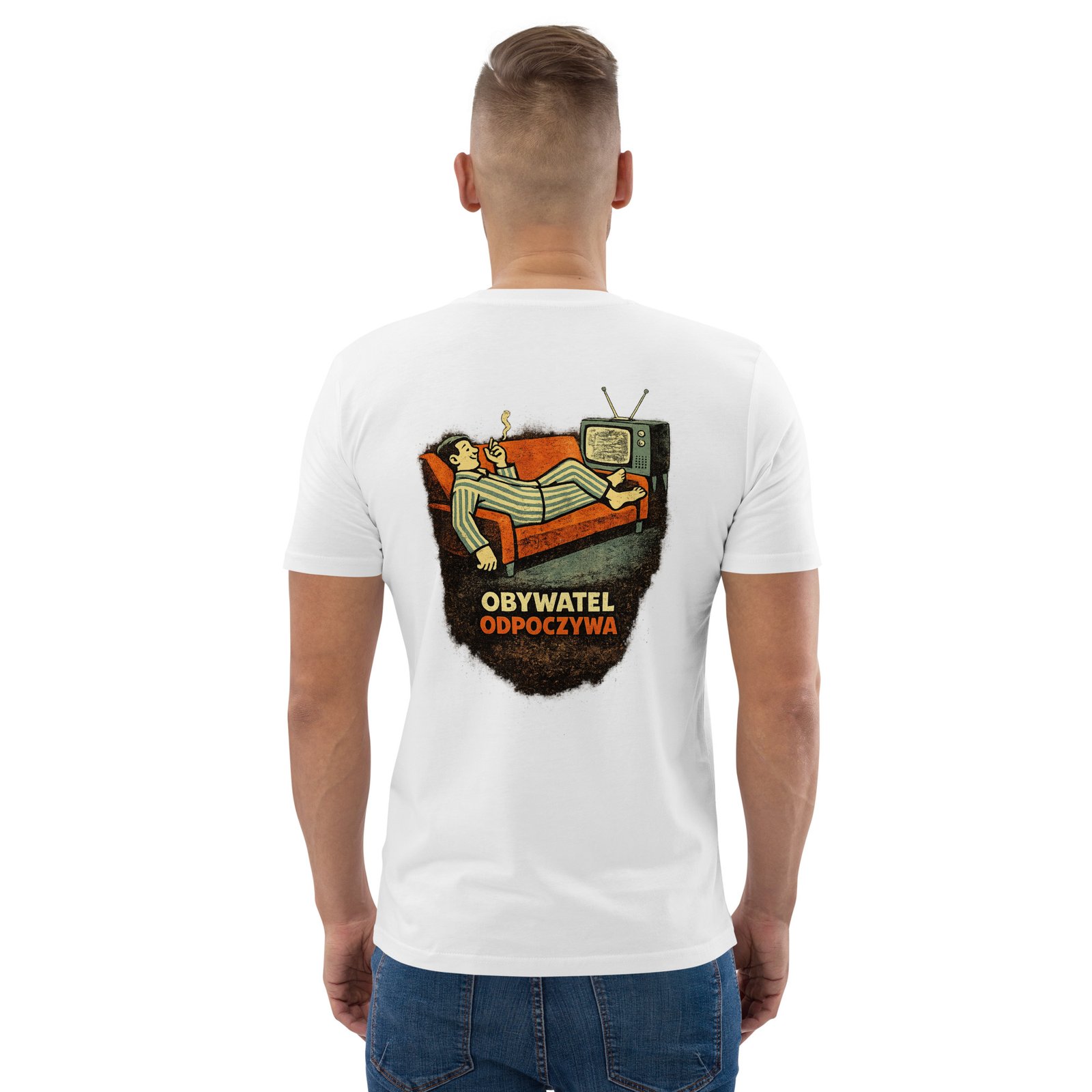 Koszulka „Obywatel Odpoczywa” PRL Retro| Zarn.pl Koszulka „Obywatel Odpoczywa” PRL Retro - obrazek 25
