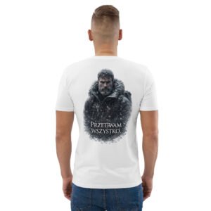 koszulka survivalowa z wojownikiem zimy
