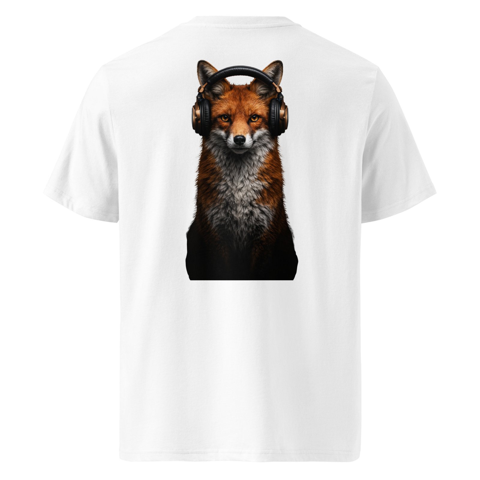 Koszulka muzyczna „Fox Beats” – koszulka z lisem w słuchawkach| Zarn.pl Koszulka muzyczna „Fox Beats” – koszulka z lisem w słuchawkach - obrazek 6