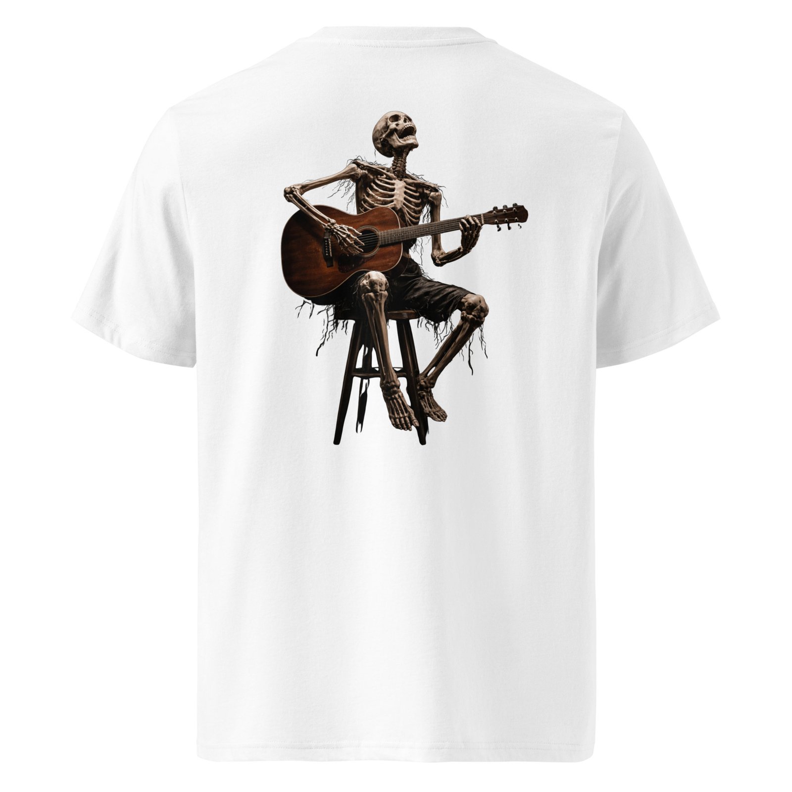 Koszulka „Skeleton Guitar” – koszulka ze szkieletem grającym na gitarze akustycznej| Zarn.pl Koszulka „Skeleton Guitar” – koszulka ze szkieletem grającym na gitarze akustycznej - obrazek 6