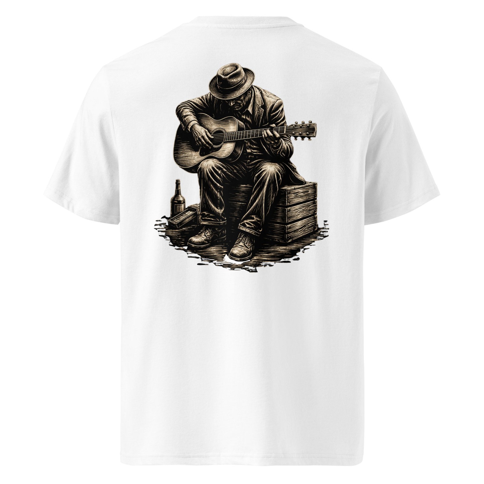 Koszulka „Blues Guitar Player” – koszulka gitarzysta bluesowy vintage| Zarn.pl Koszulka „Blues Guitar Player” – koszulka gitarzysta bluesowy vintage - obrazek 6