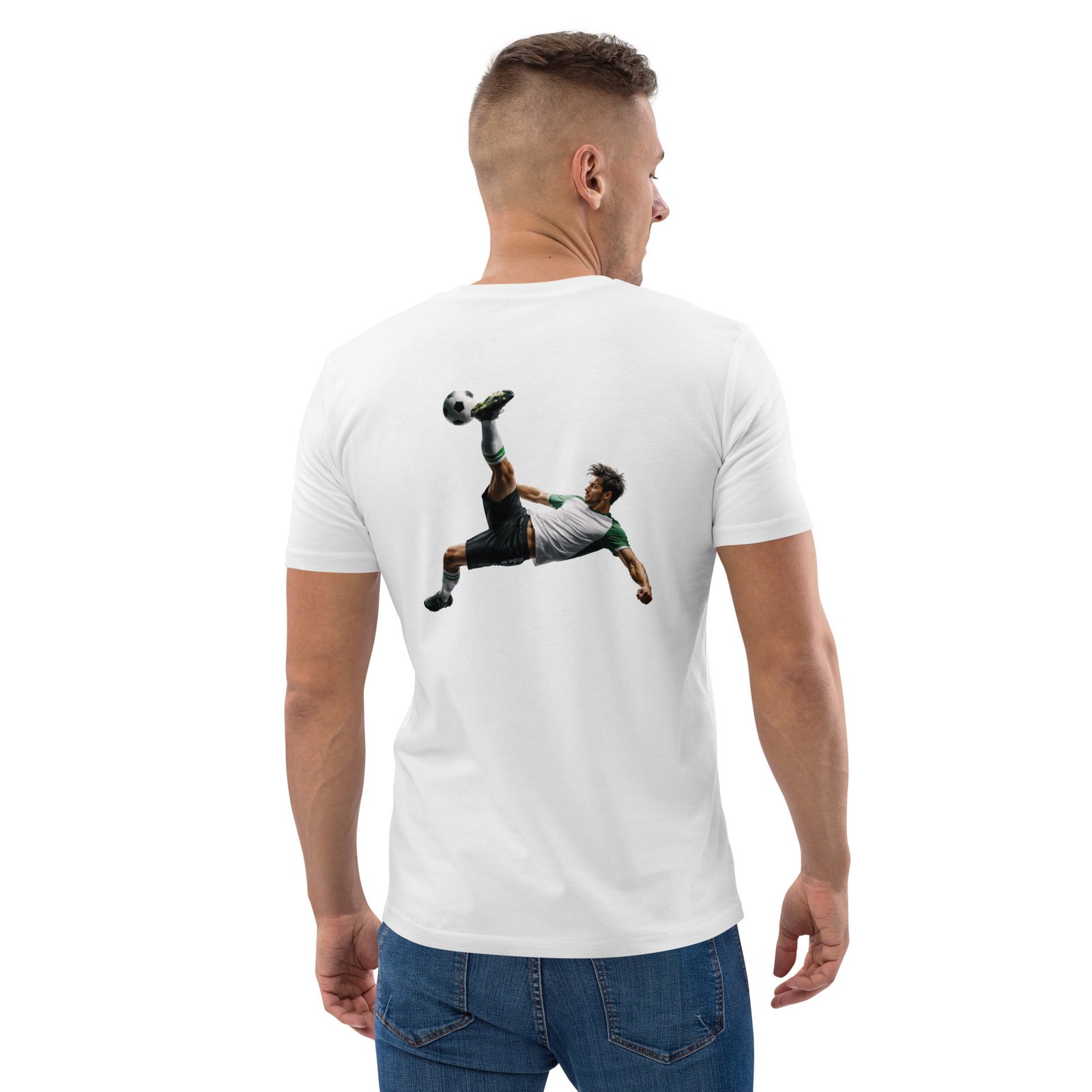 Koszulka piłkarska męska „Bicycle Kick” – koszulka z piłkarzem wykonującym przewrotkę| Zarn.pl Koszulka piłkarska męska „Bicycle Kick” – koszulka z piłkarzem wykonującym przewrotkę - obrazek 21