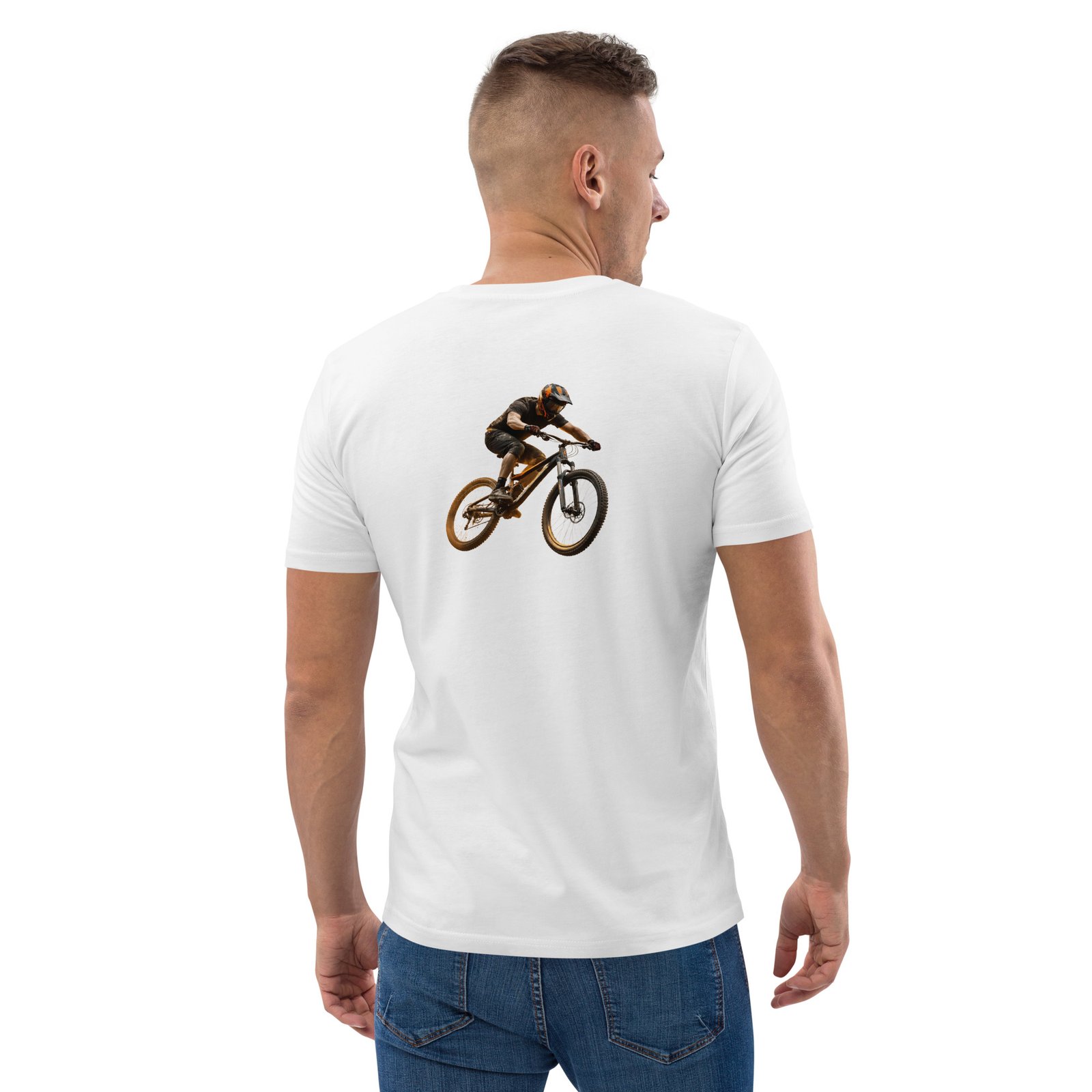 Koszulka MTB Downhill „Ride Extreme” – koszulka z rowerzystą górskim wykonującym skok| Zarn.pl Koszulka MTB Downhill „Ride Extreme” – koszulka z rowerzystą górskim wykonującym skok - obrazek 21