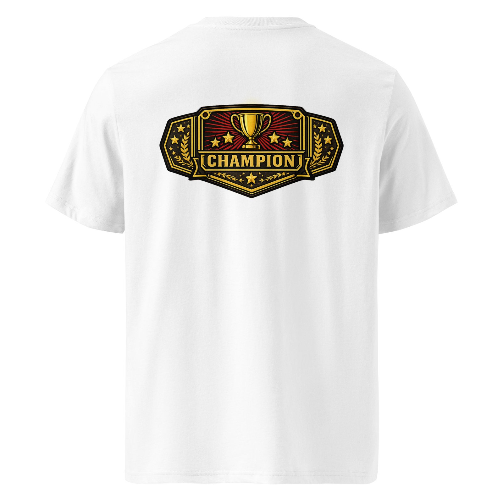 Męska koszulka „Champion Belt” – koszulka męska z pasem mistrzowskim| Zarn.pl Męska koszulka „Champion Belt” – koszulka męska z pasem mistrzowskim - obrazek 6