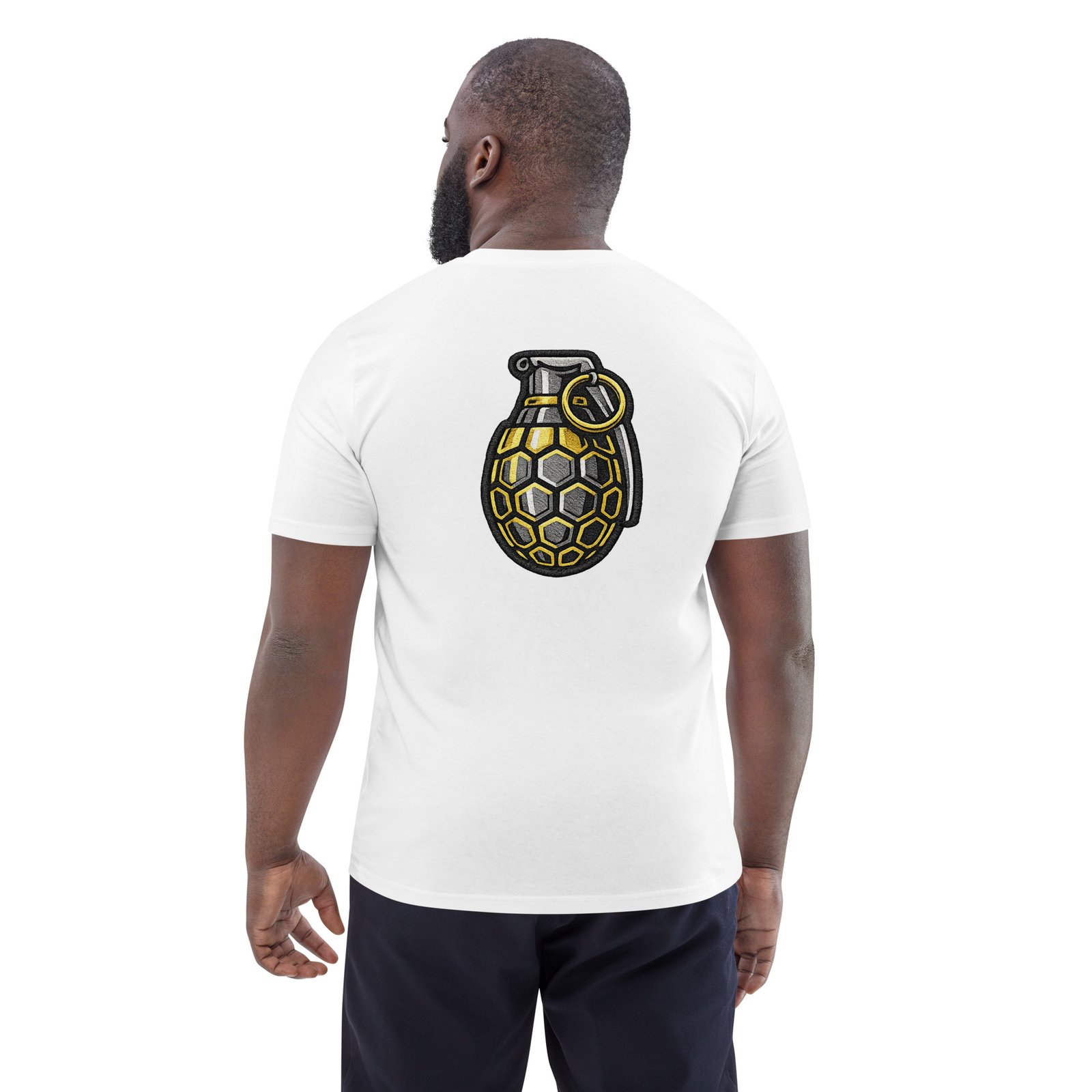 Koszulka militarna z granatem – wojskowa koszulka streetwear| Zarn.pl koszulka militarna z granatem