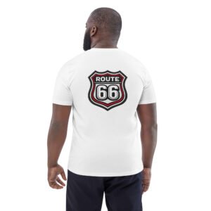koszulka męska z kultowym znakiem Route 66