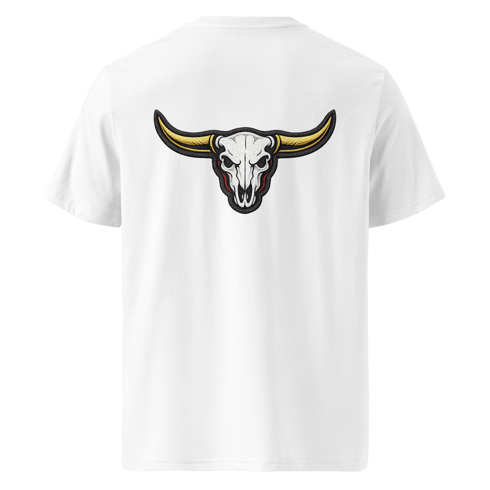 Męska koszulka „Longhorn Skull” – koszulka męska z czaszką byka i długimi rogami| Zarn.pl Męska koszulka „Longhorn Skull” – koszulka męska z czaszką byka i długimi rogami - obrazek 6