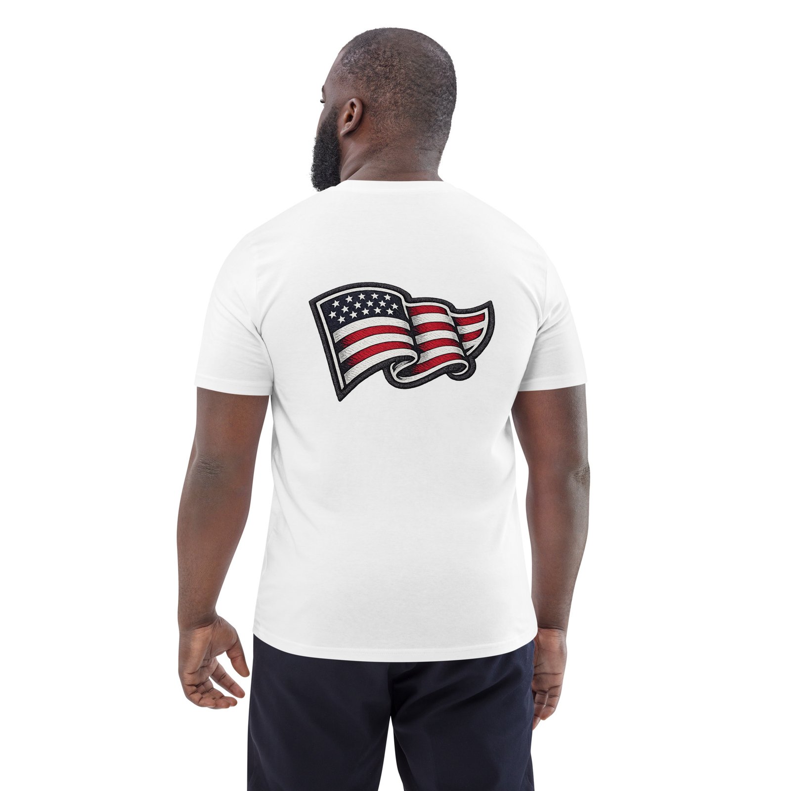 Męska koszulka „American Flag” – koszulka męska z flagą USA| Zarn.pl koszulka męska z flagą USA