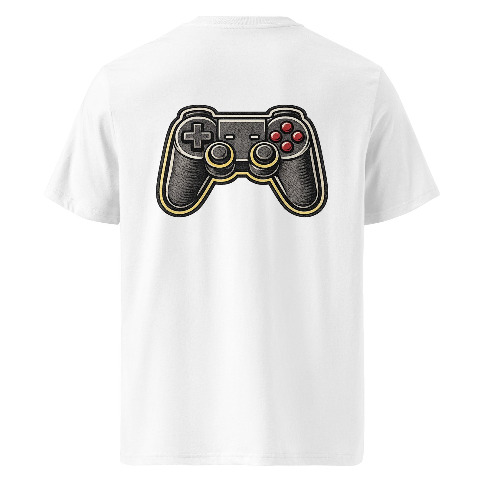 Koszulka męska „Retro Gamer Controller” – koszulka z padem do gier| Zarn.pl Koszulka męska „Retro Gamer Controller” – koszulka z padem do gier - obrazek 6