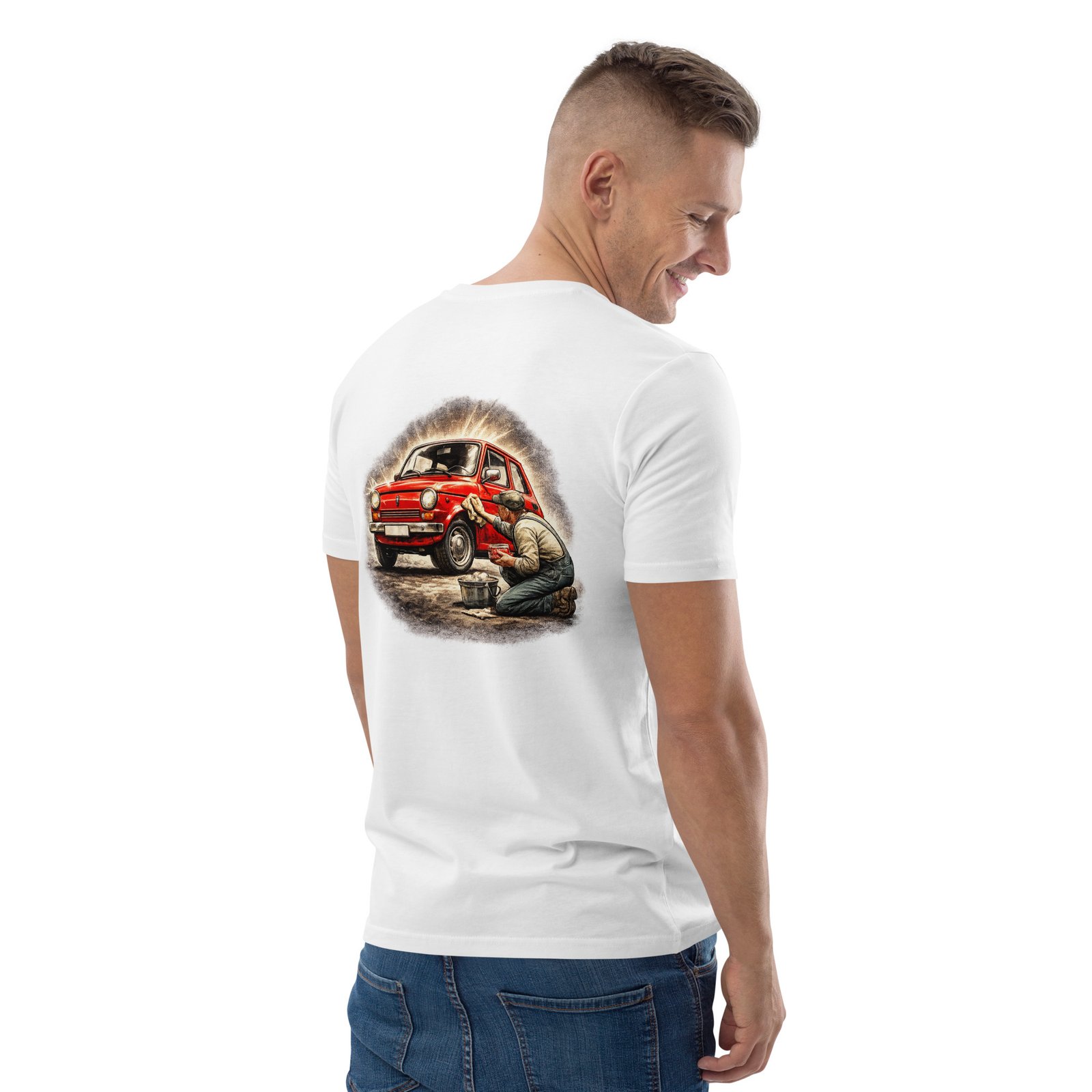 Koszulka „Polerowanie Marzeń” Polski Fiat PRL Retro| Zarn.pl Koszulka „Polerowanie Marzeń” Polski Fiat PRL Retro - obrazek 30