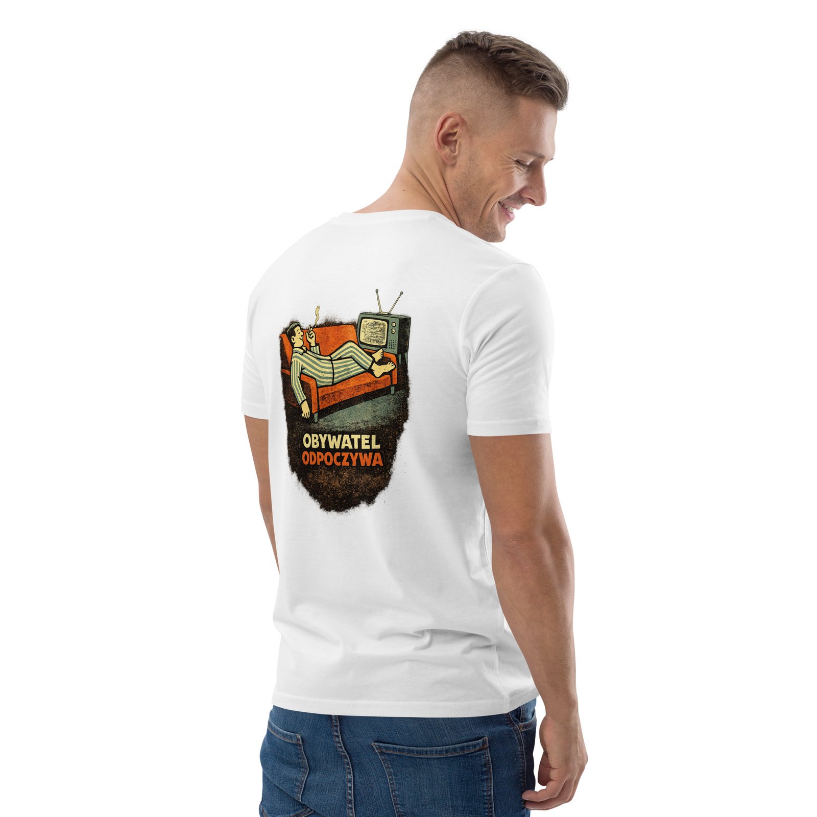 Koszulka „Obywatel Odpoczywa” PRL Retro| Zarn.pl Koszulka „Obywatel Odpoczywa” PRL Retro - obrazek 30