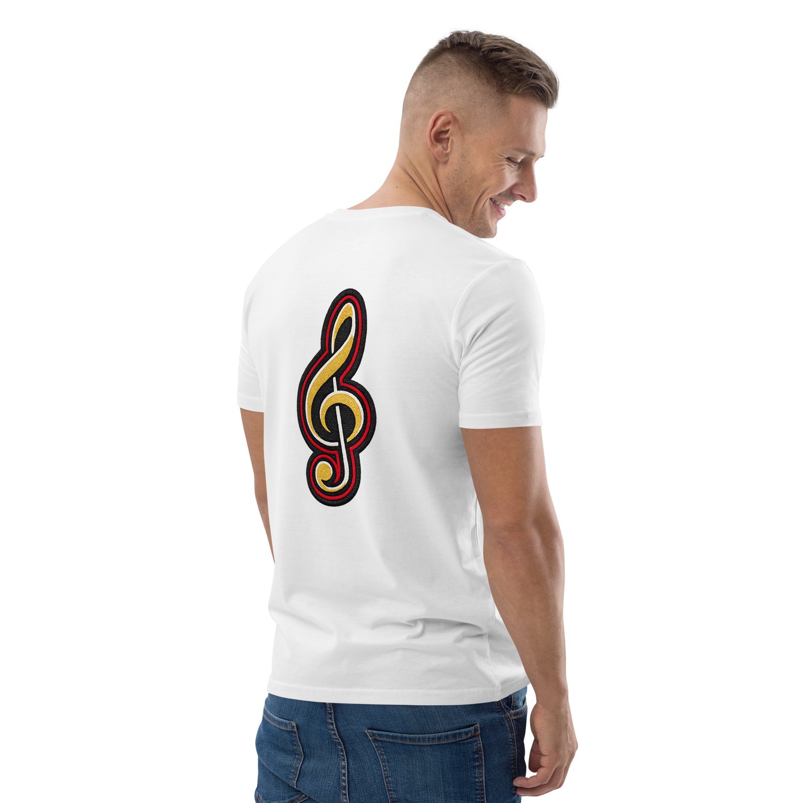 Koszulka „Golden Treble Clef” – koszulka z kluczem wiolinowym| Zarn.pl Koszulka „Golden Treble Clef” – koszulka z kluczem wiolinowym - obrazek 30