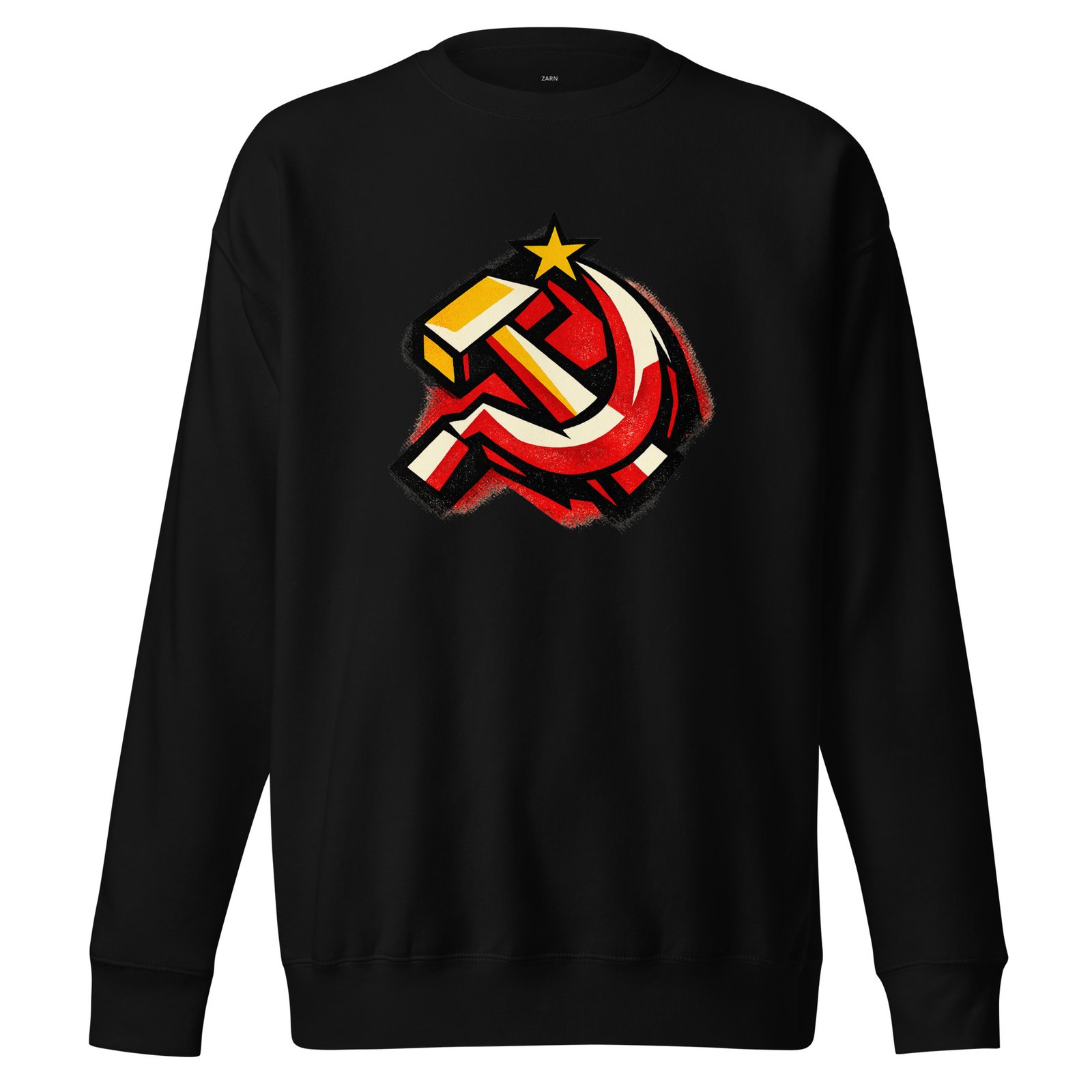 Męska bluza PRL „Symbol Młota i Sierpa” – bluza męska PRL z symbolem socjalizmu| Zarn.pl Męska bluza PRL „Symbol Młota i Sierpa” – bluza męska PRL z symbolem socjalizmu - obrazek 2