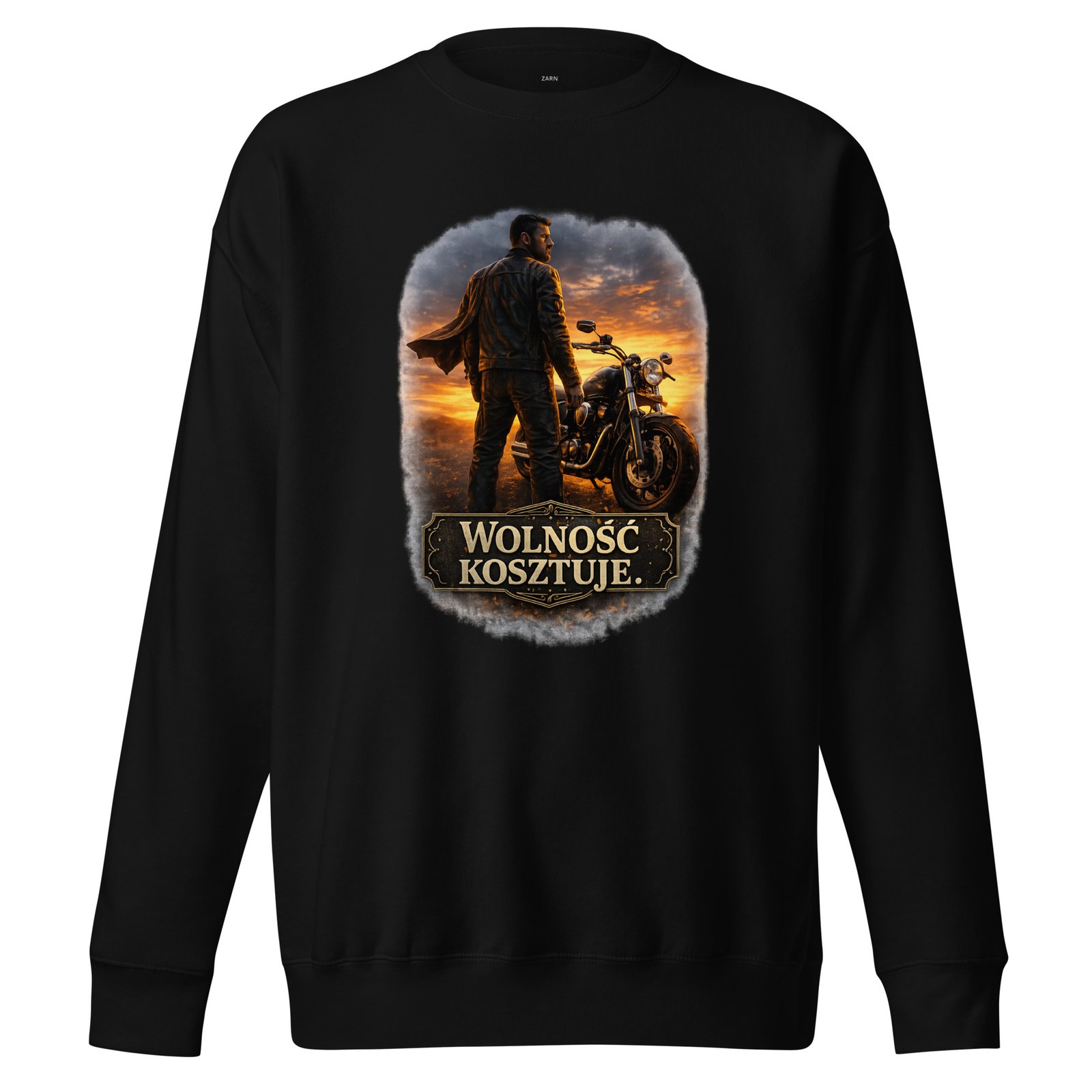 Bluza męska „Wolność kosztuje” – bluza męska motywacyjna dla niezależnych mężczyzn| Zarn.pl Bluza męska „Wolność kosztuje” – bluza męska motywacyjna dla niezależnych mężczyzn - obrazek 2