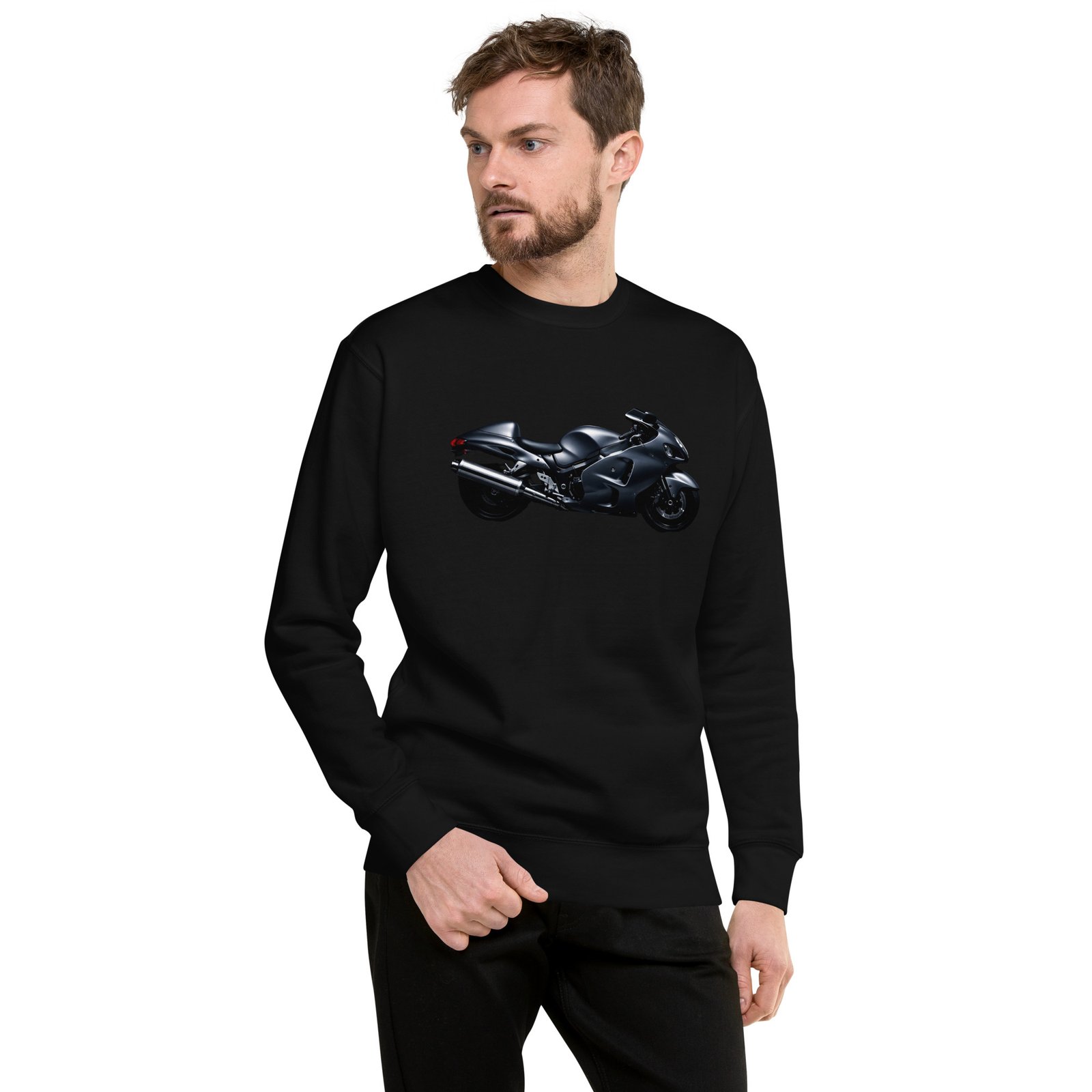 Bluza męska z grafiką motocykla sportowego – motocyklowa pasja w stylu AUTO-MOTO| Zarn.pl bluza męska z grafiką motocykla sportowego