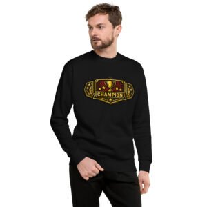bluza męska z pasem mistrzowskim Champion