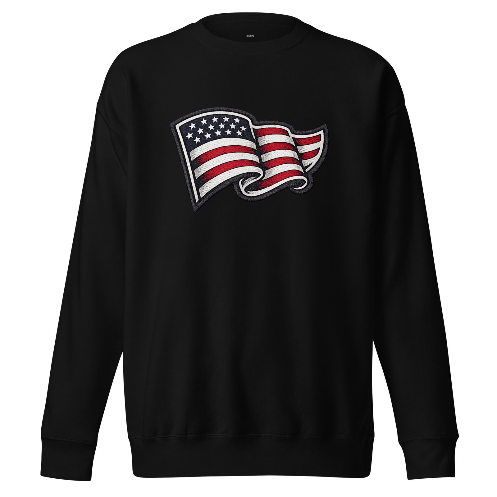 Męska bluza z nadrukiem flagi USA – bluza patriotyczna w amerykańskim stylu| Zarn.pl Męska bluza z nadrukiem flagi USA – bluza patriotyczna w amerykańskim stylu - obrazek 2