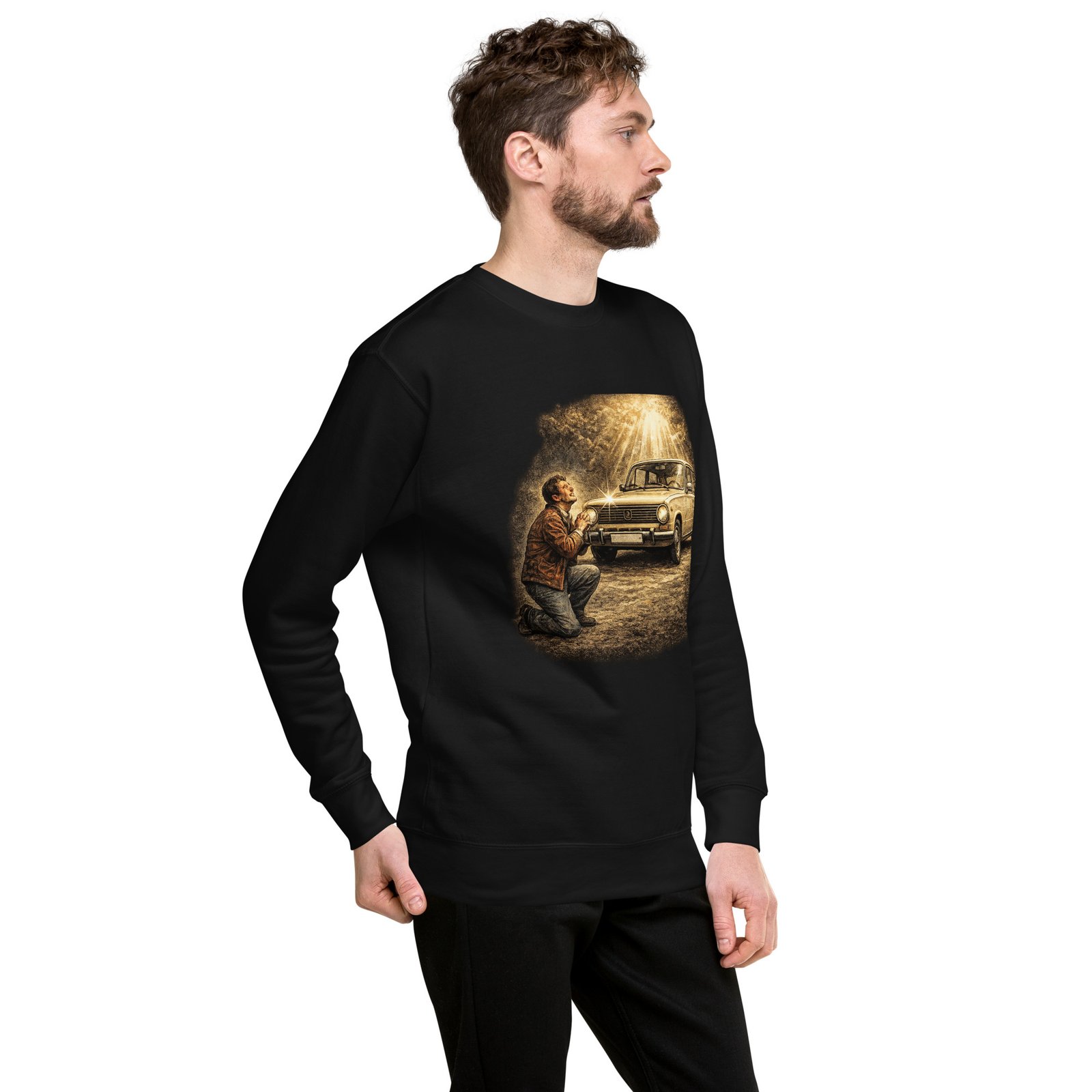 Bluza Męska PRL „Modlitwa do Samochodu”| Zarn.pl Bluza Męska PRL „Modlitwa do Samochodu” - obrazek 17