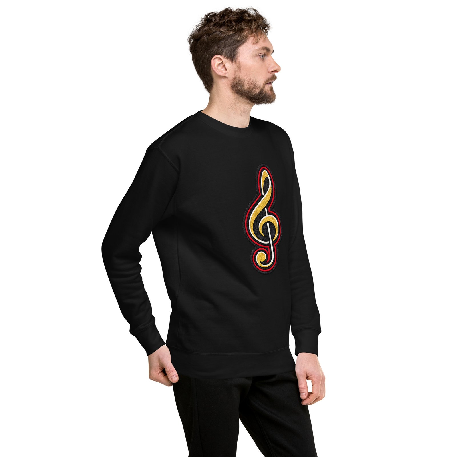 Bluza męska z kluczem wiolinowym – stylowa bluza dla miłośników muzyki| Zarn.pl Bluza męska z kluczem wiolinowym – stylowa bluza dla miłośników muzyki - obrazek 17