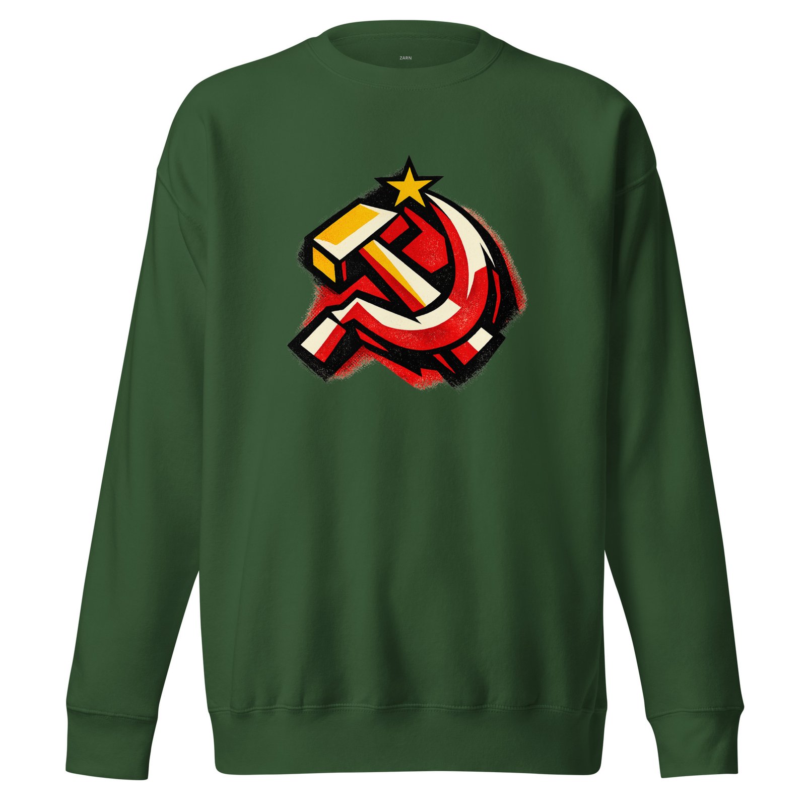 Męska bluza PRL „Symbol Młota i Sierpa” – bluza męska PRL z symbolem socjalizmu| Zarn.pl Męska bluza PRL „Symbol Młota i Sierpa” – bluza męska PRL z symbolem socjalizmu - obrazek 4