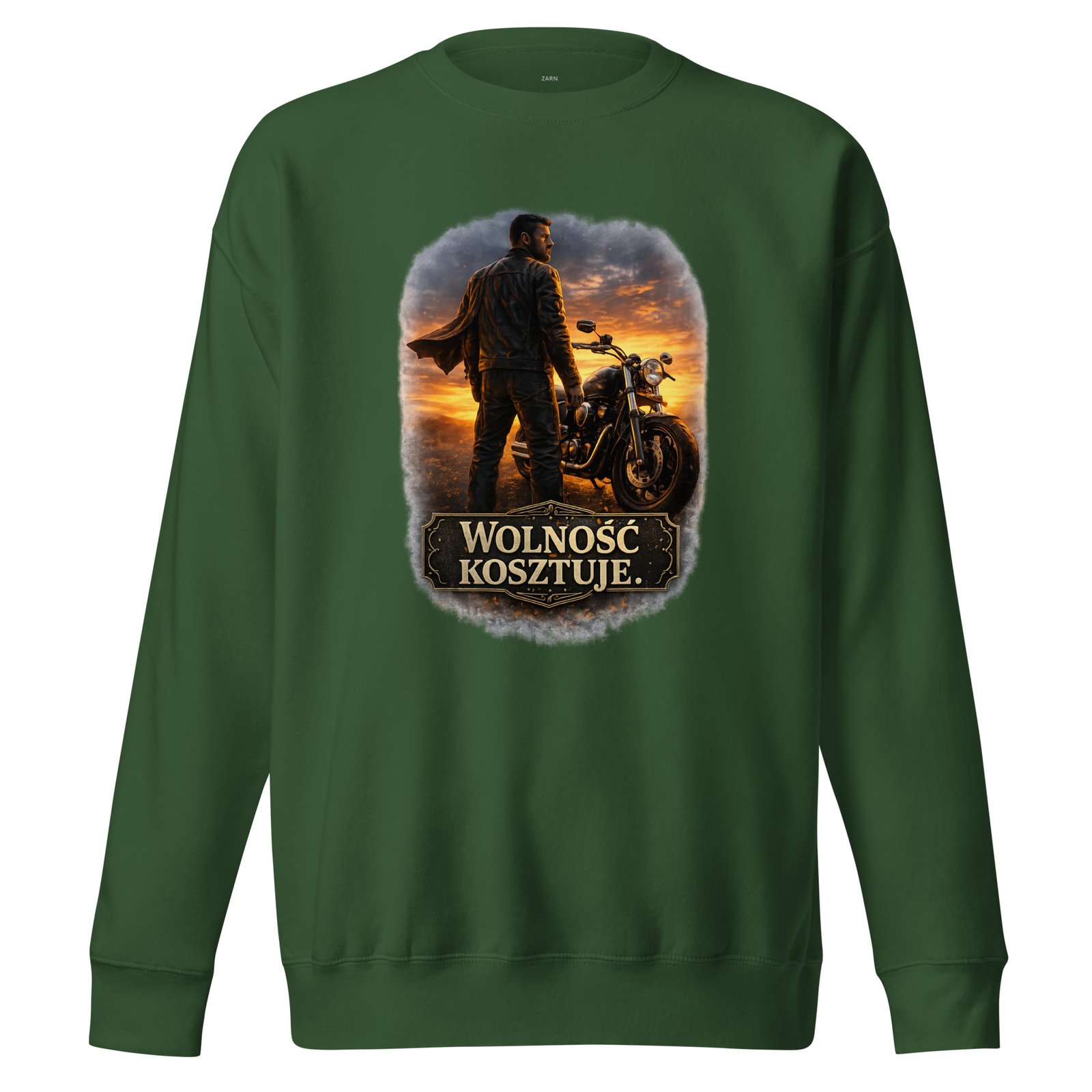 Bluza męska „Wolność kosztuje” – bluza męska motywacyjna dla niezależnych mężczyzn| Zarn.pl Bluza męska „Wolność kosztuje” – bluza męska motywacyjna dla niezależnych mężczyzn - obrazek 4