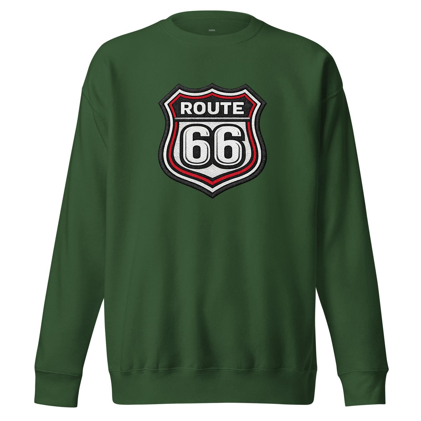 Męska bluza z nadrukiem Route 66 – bluza dla fanów motoryzacji i amerykańskich tras| Zarn.pl Męska bluza z nadrukiem Route 66 – bluza dla fanów motoryzacji i amerykańskich tras - obrazek 4