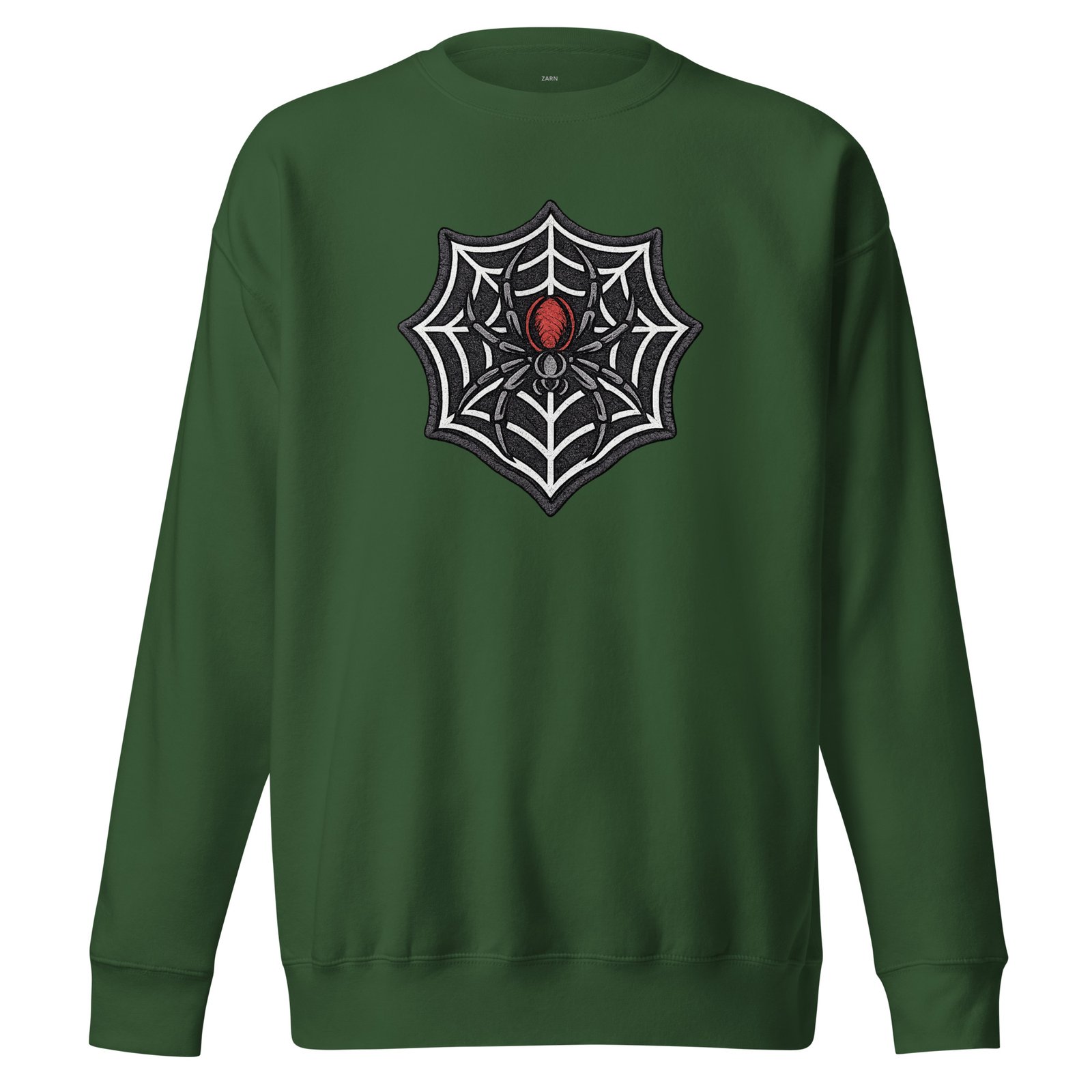Męska bluza z nadrukiem pająka na pajęczynie – bluza streetwear spider web| Zarn.pl Męska bluza z nadrukiem pająka na pajęczynie – bluza streetwear spider web - obrazek 4