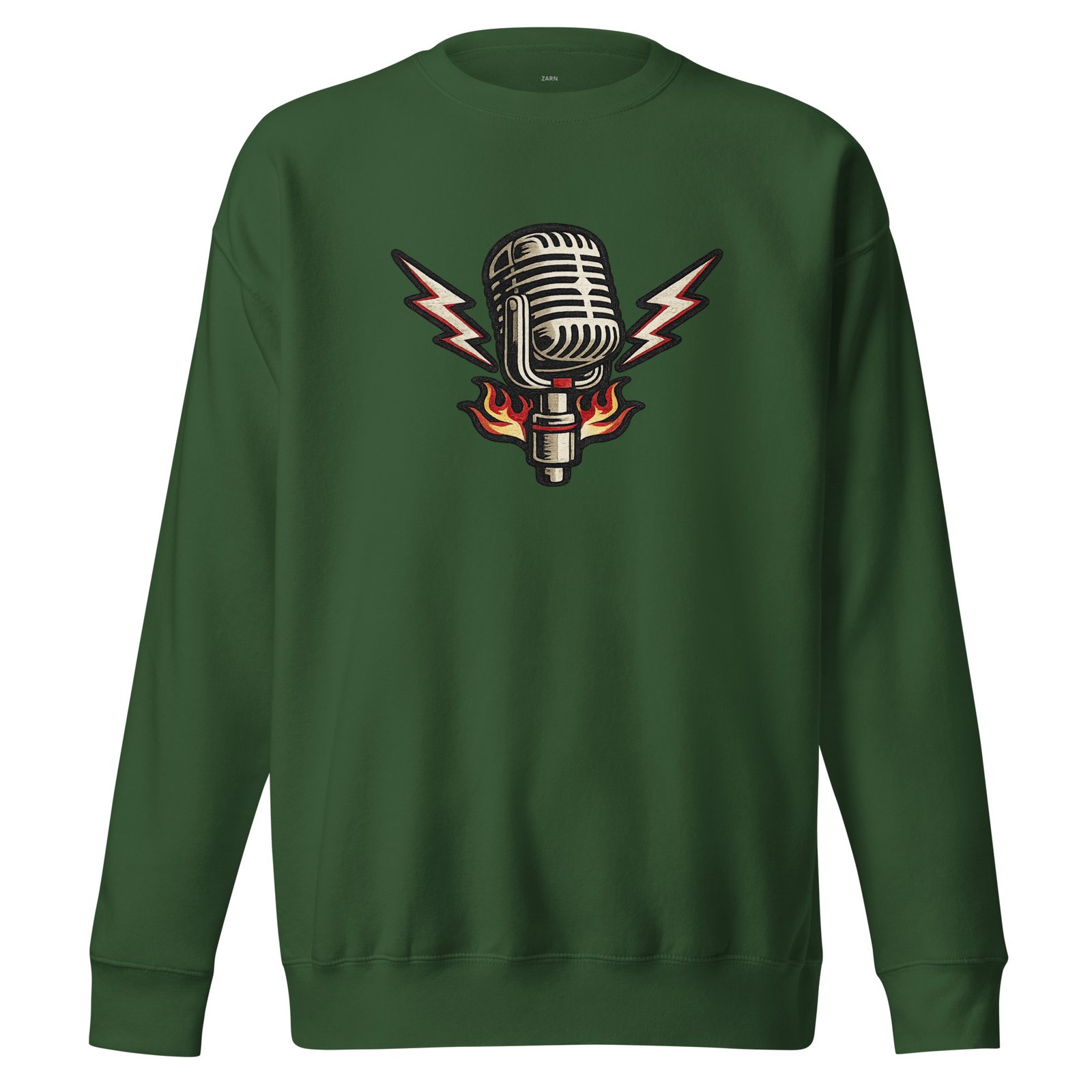 Męska bluza muzyczna z retro mikrofonem| Zarn.pl Męska bluza muzyczna z retro mikrofonem - obrazek 4