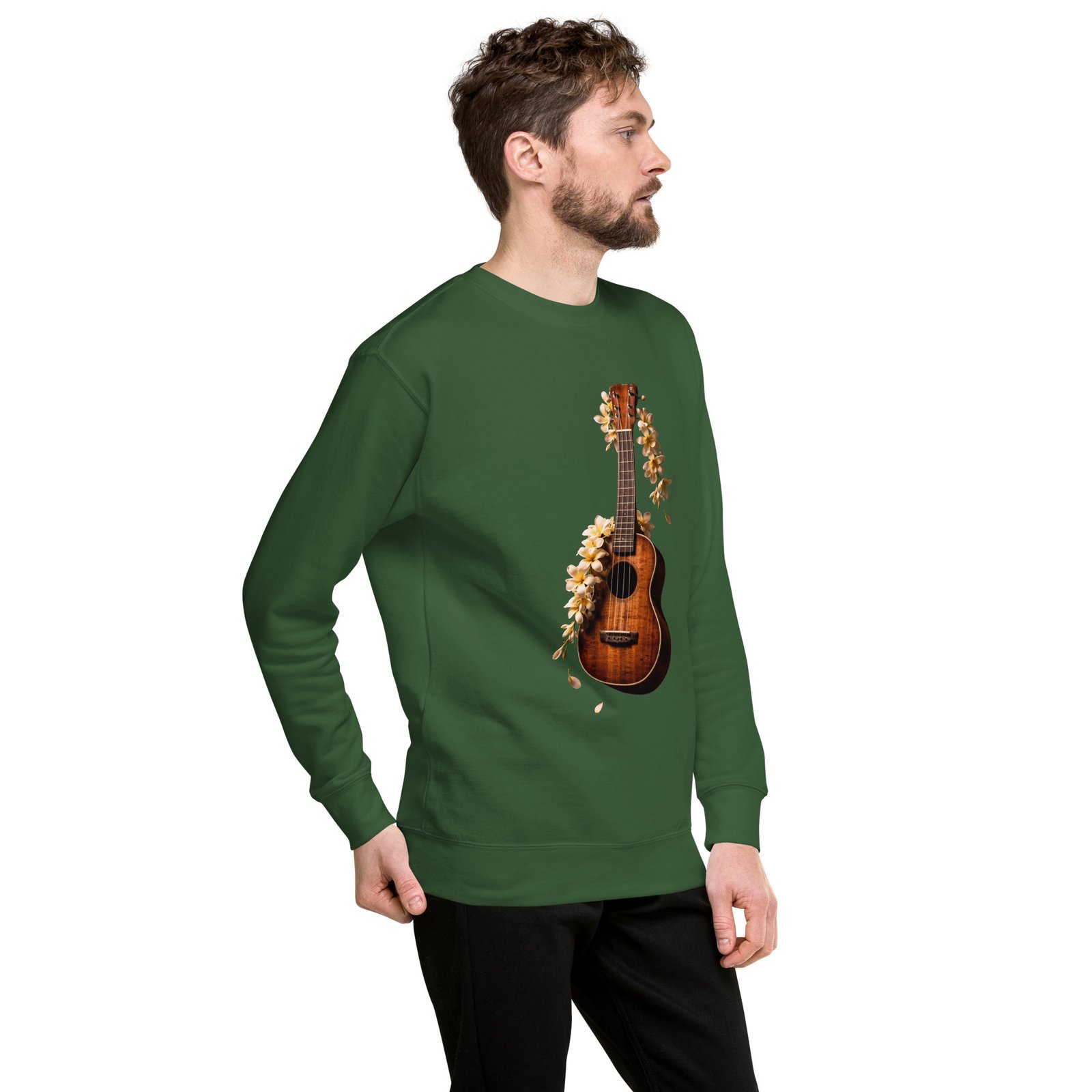 Bluza Męska Ukulele z Kwiatami – Muzyczna Harmonia Natury| Zarn.pl Bluza Męska Ukulele z Kwiatami – Muzyczna Harmonia Natury - obrazek 19
