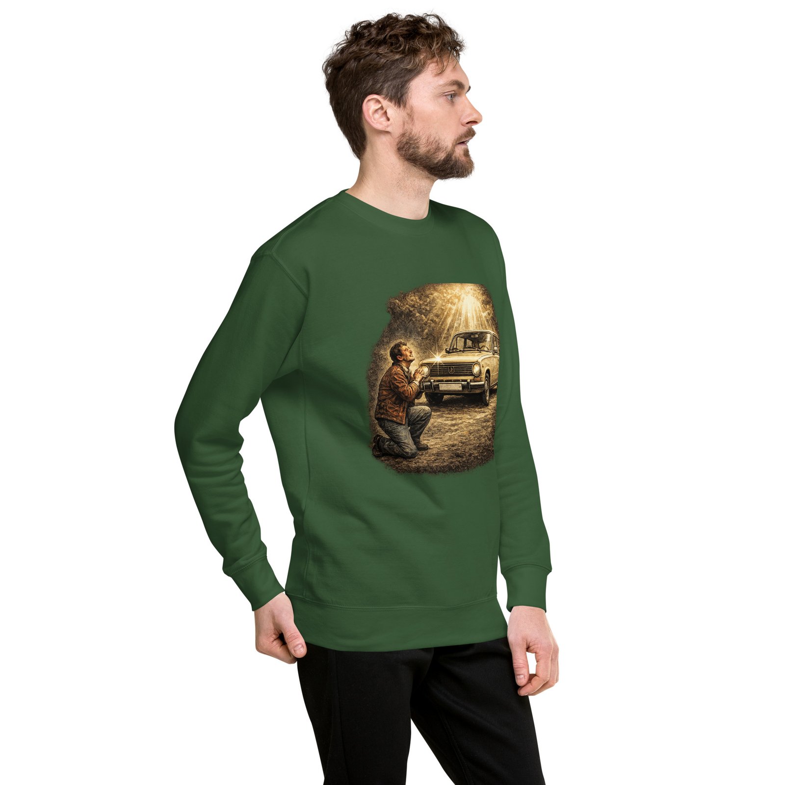Bluza Męska PRL „Modlitwa do Samochodu”| Zarn.pl Bluza Męska PRL „Modlitwa do Samochodu” - obrazek 19