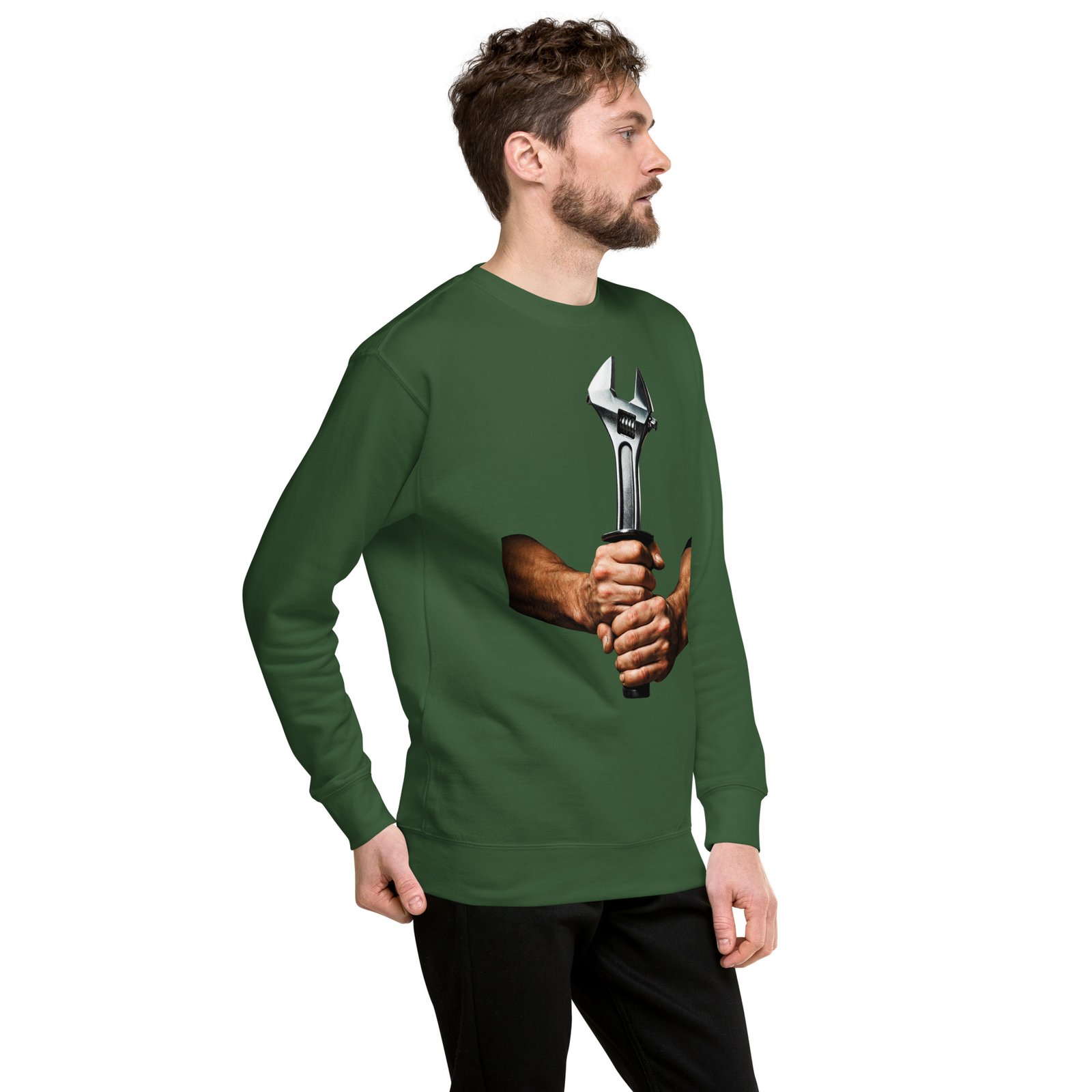 Bluza męska dla mechanika samochodowego z kluczem francuskim – Auto-Moto| Zarn.pl Bluza męska dla mechanika samochodowego z kluczem francuskim – Auto-Moto - obrazek 19