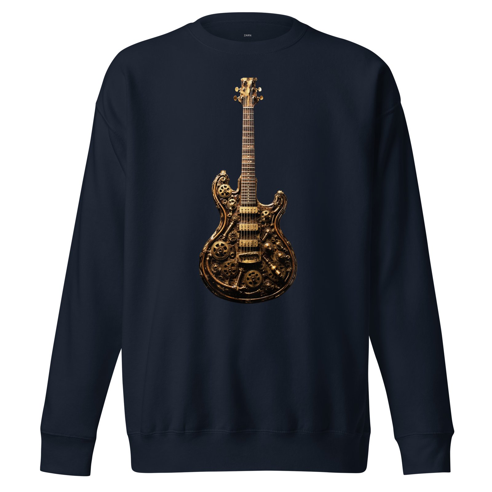 Bluza męska „Steampunk Guitar” – bluza męska z gitarą elektryczną w stylu steampunk| Zarn.pl Bluza męska „Steampunk Guitar” – bluza męska z gitarą elektryczną w stylu steampunk - obrazek 3