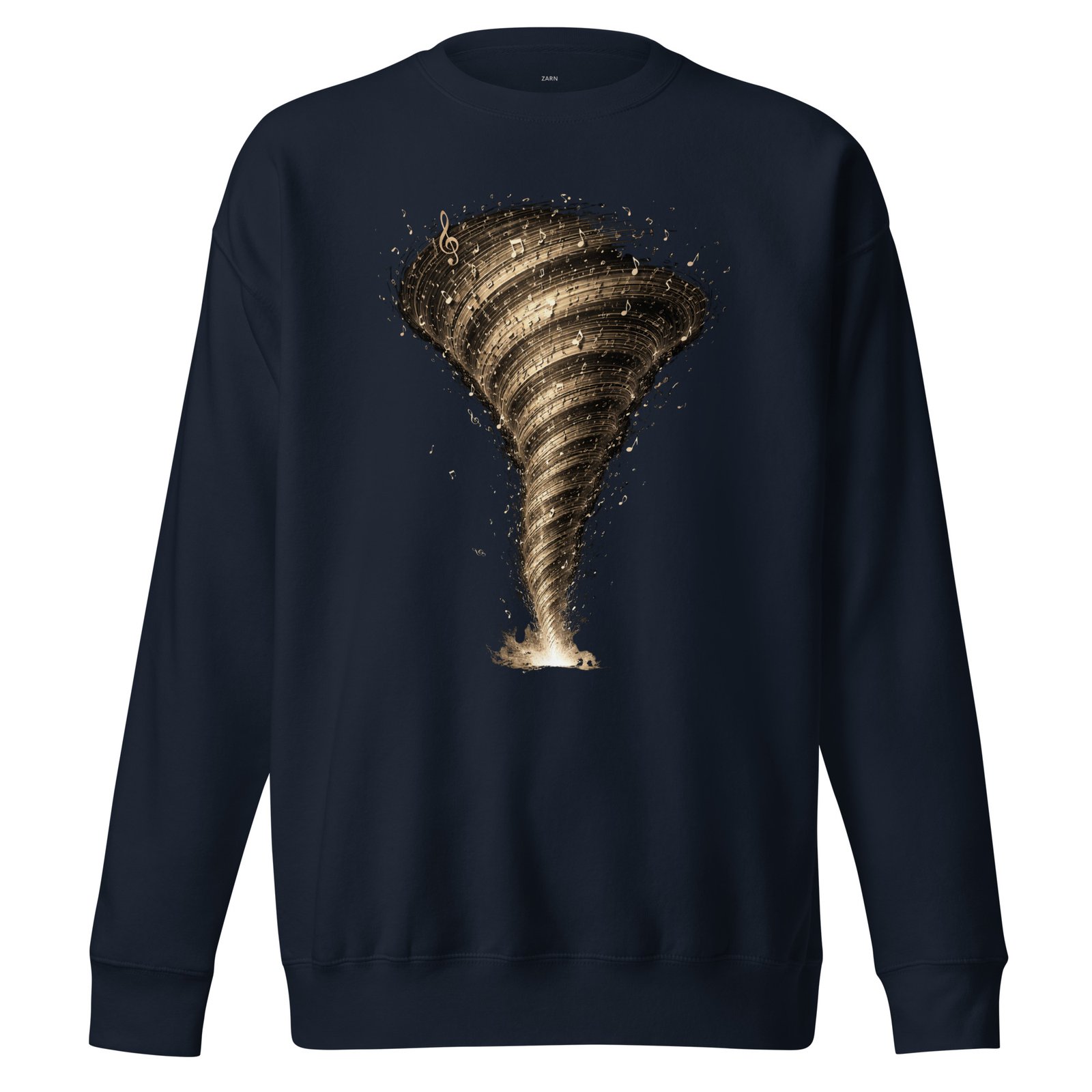 Bluza Męska Muzyczne Tornado Nut – Wir Dźwięków| Zarn.pl Bluza Męska Muzyczne Tornado Nut – Wir Dźwięków - obrazek 3