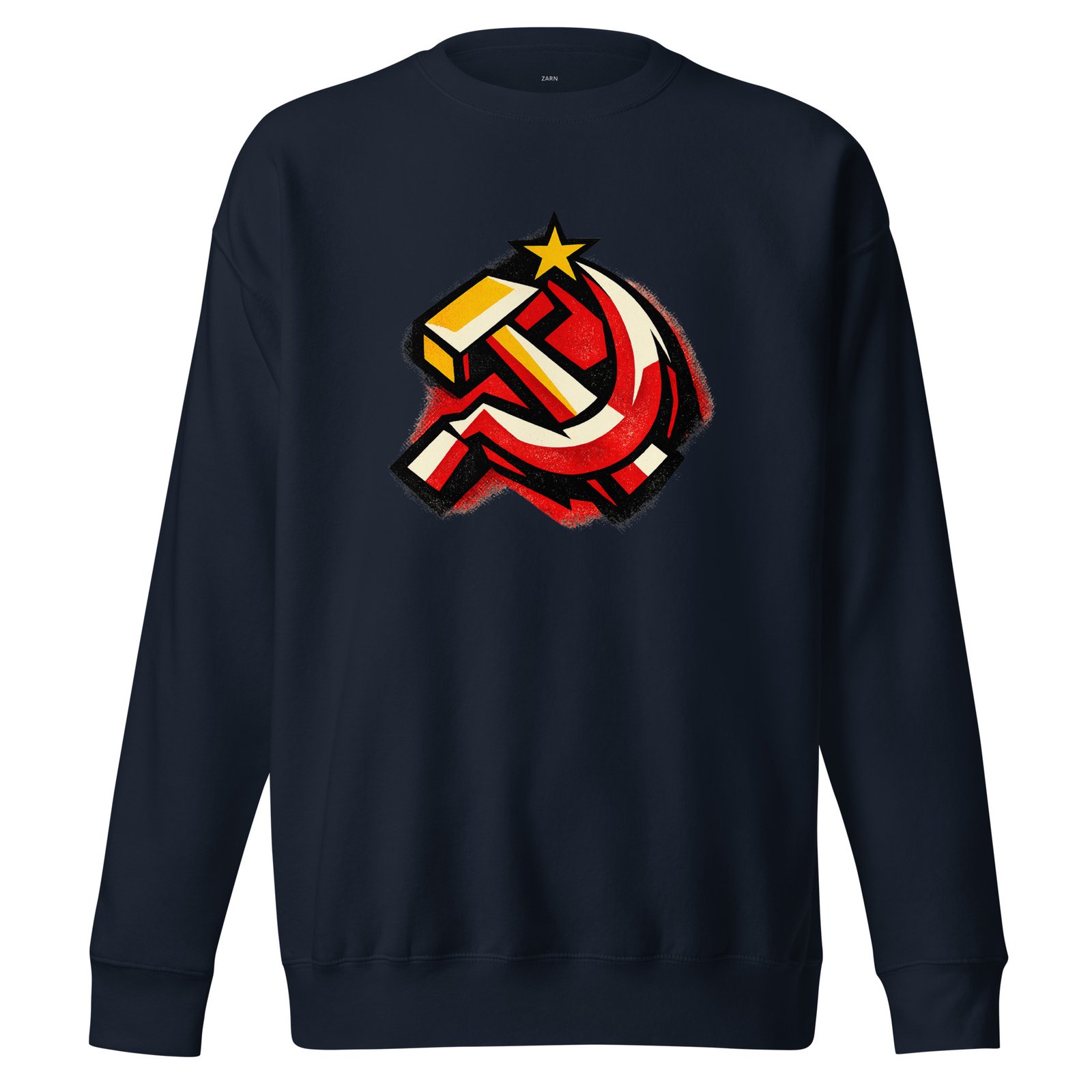 Męska bluza PRL „Symbol Młota i Sierpa” – bluza męska PRL z symbolem socjalizmu| Zarn.pl Męska bluza PRL „Symbol Młota i Sierpa” – bluza męska PRL z symbolem socjalizmu - obrazek 3