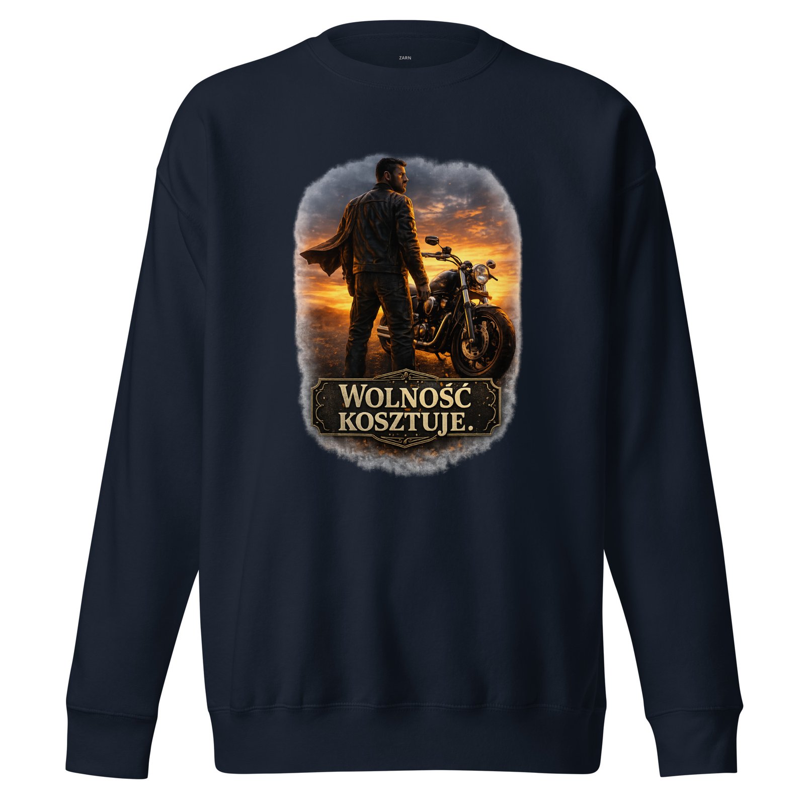 Bluza męska „Wolność kosztuje” – bluza męska motywacyjna dla niezależnych mężczyzn| Zarn.pl Bluza męska „Wolność kosztuje” – bluza męska motywacyjna dla niezależnych mężczyzn - obrazek 3