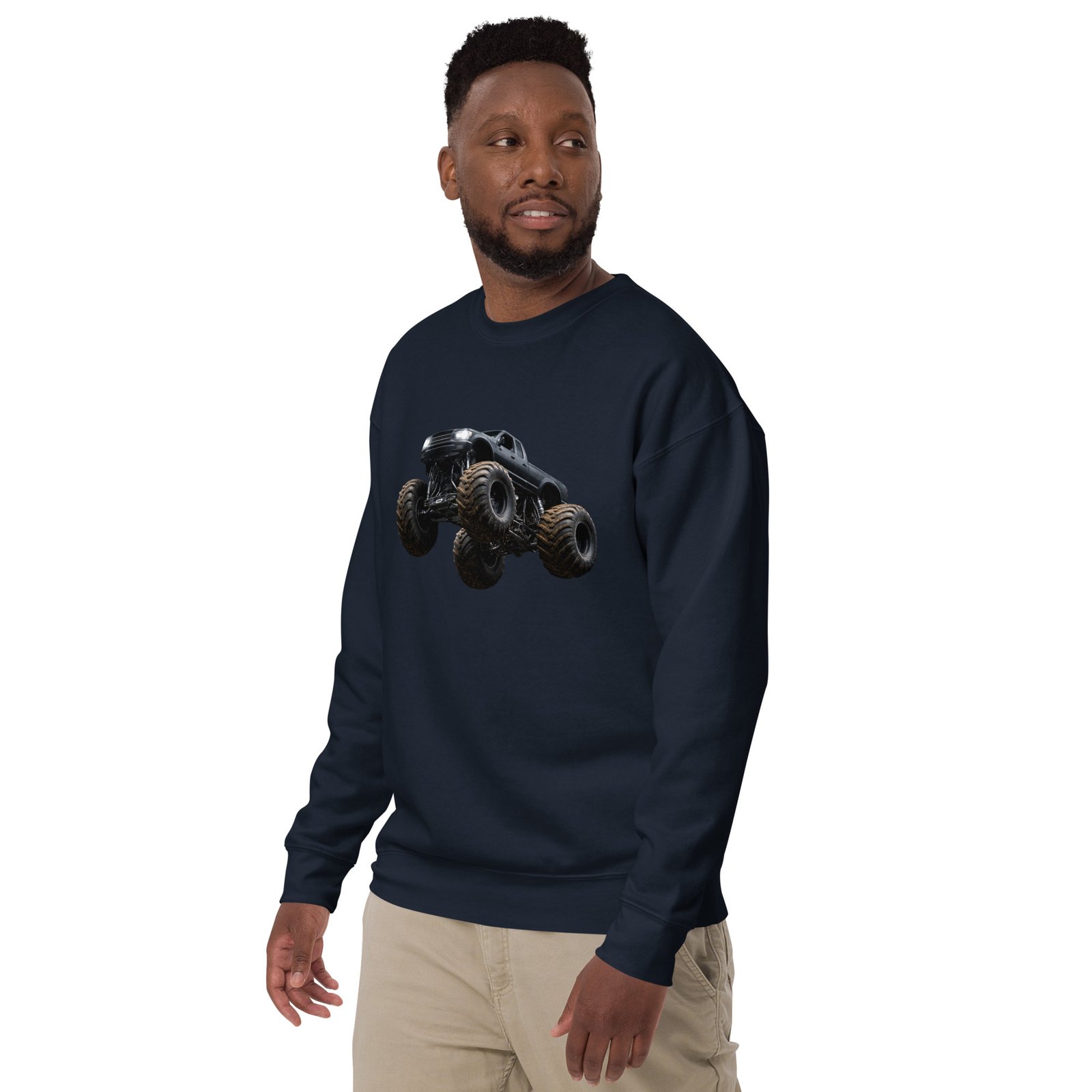 Bluza męska Monster Truck 4x4 Off Road – potężny pickup terenowy Auto-Moto| Zarn.pl Bluza męska Monster Truck 4x4 Off Road – potężny pickup terenowy Auto-Moto - obrazek 14