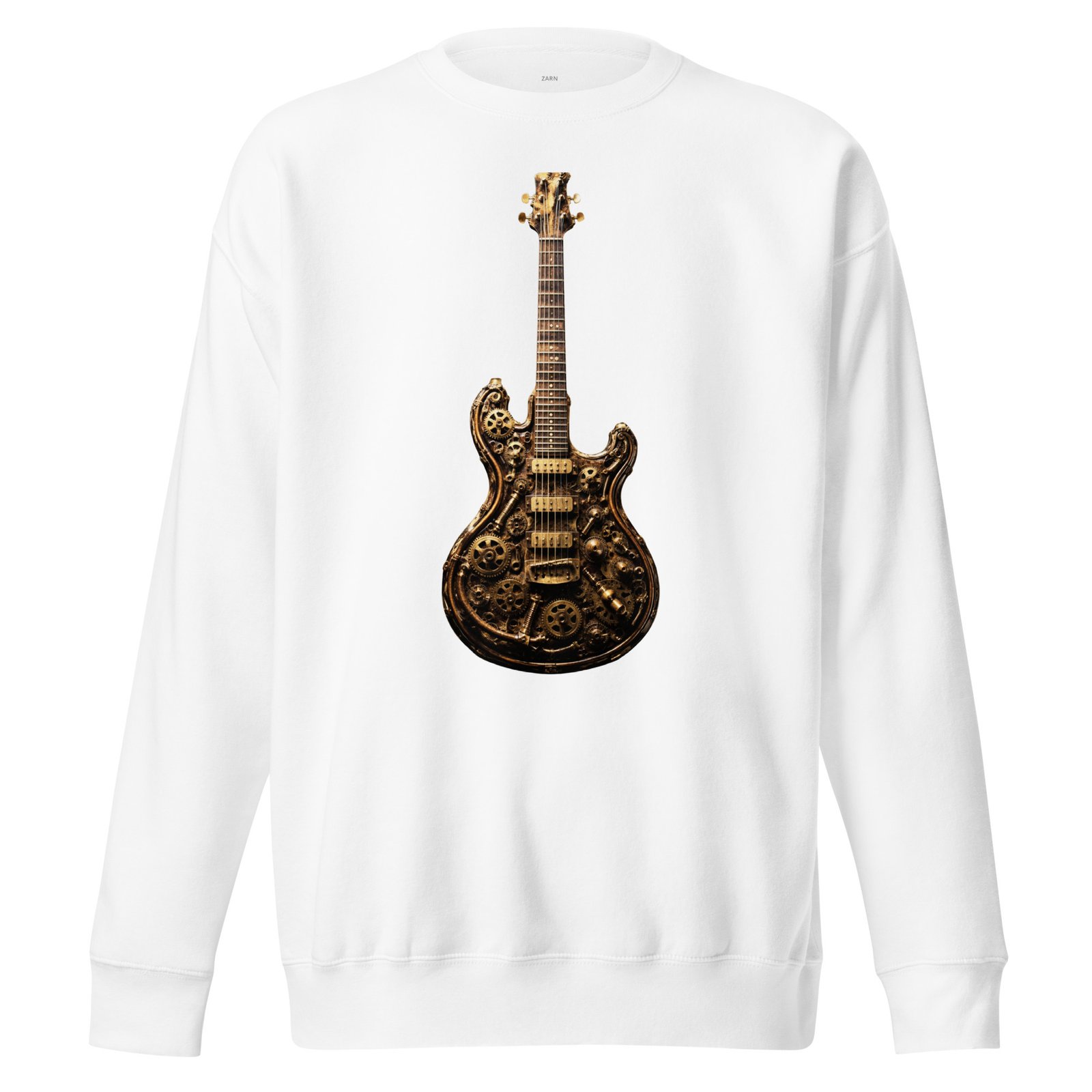 Bluza męska „Steampunk Guitar” – bluza męska z gitarą elektryczną w stylu steampunk| Zarn.pl Bluza męska „Steampunk Guitar” – bluza męska z gitarą elektryczną w stylu steampunk - obrazek 5
