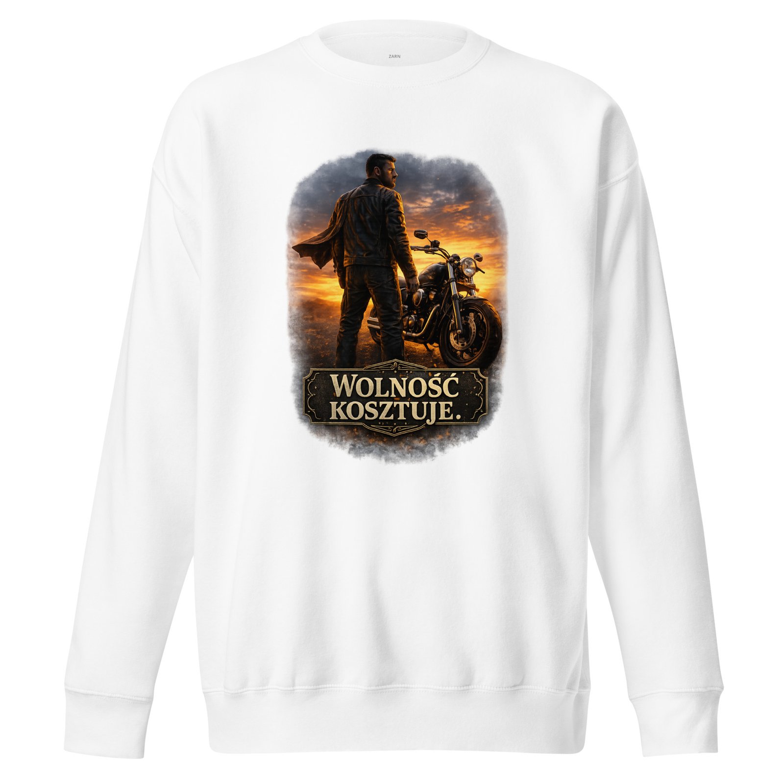 Bluza męska „Wolność kosztuje” – bluza męska motywacyjna dla niezależnych mężczyzn| Zarn.pl Bluza męska „Wolność kosztuje” – bluza męska motywacyjna dla niezależnych mężczyzn - obrazek 5