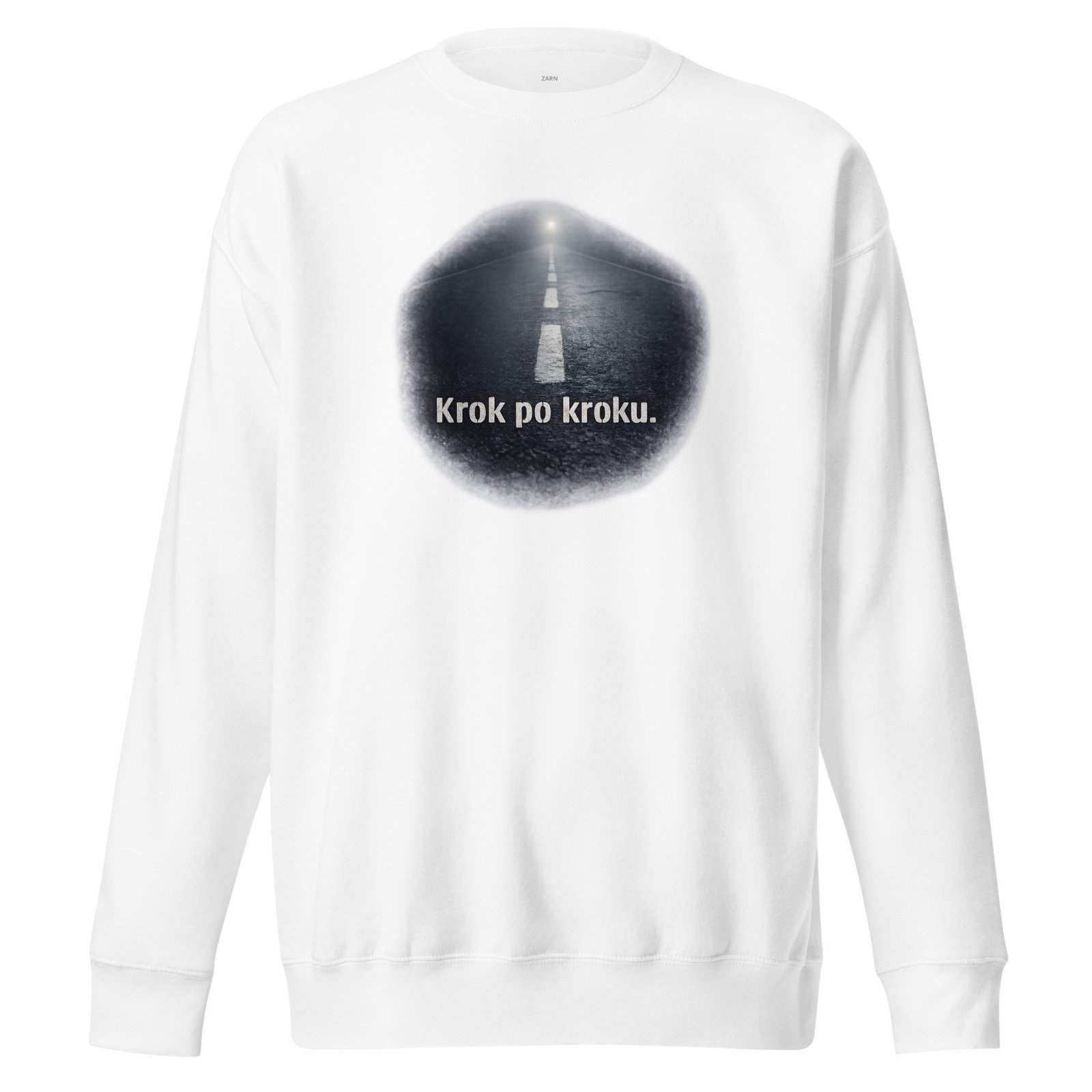 Bluza męska „Krok po kroku” – bluza motywacyjna męska z drogą do celu| Zarn.pl Bluza męska „Krok po kroku” – bluza motywacyjna męska z drogą do celu - obrazek 5