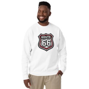 bluza męska z nadrukiem Route 66