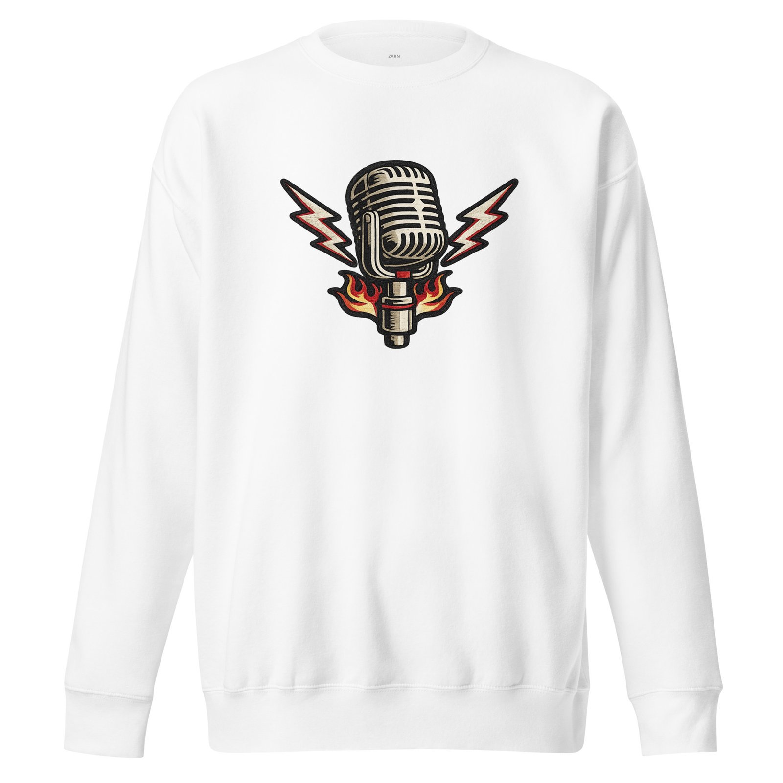 Męska bluza muzyczna z retro mikrofonem| Zarn.pl Męska bluza muzyczna z retro mikrofonem - obrazek 5