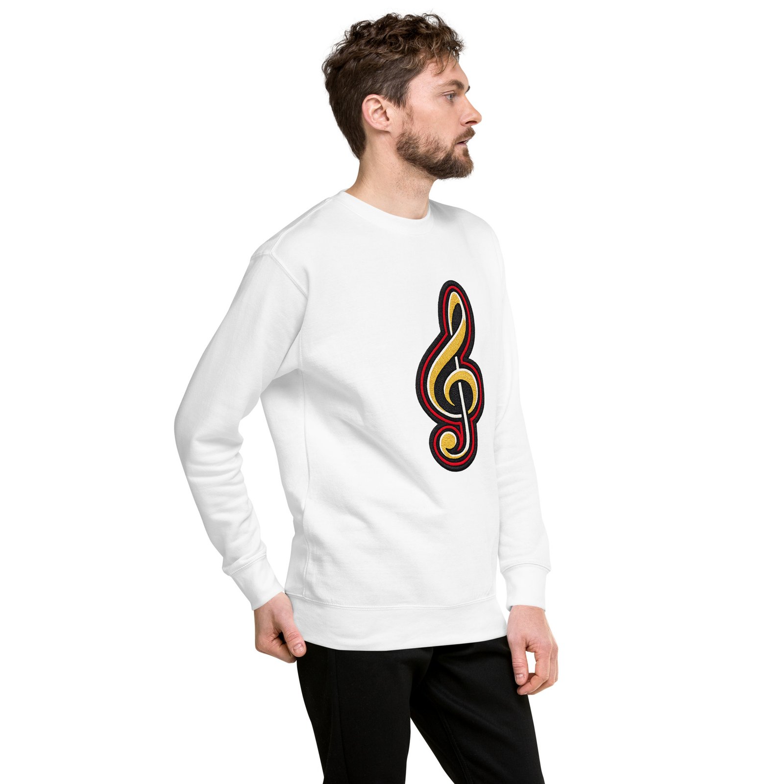 Bluza męska z kluczem wiolinowym – stylowa bluza dla miłośników muzyki| Zarn.pl Bluza męska z kluczem wiolinowym – stylowa bluza dla miłośników muzyki - obrazek 20