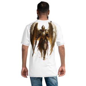 koszulka męska z rycerzem aniołem