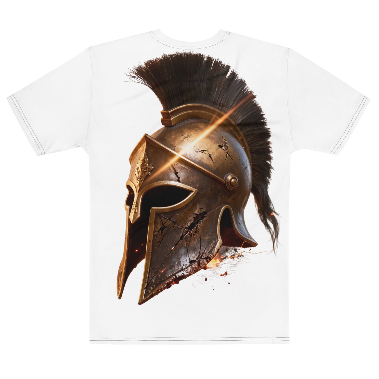 Koszulka męska Spartan Helmet – symbol odwagi i wojownika| Zarn.pl Koszulka męska Spartan Helmet – symbol odwagi i wojownika - obrazek 3