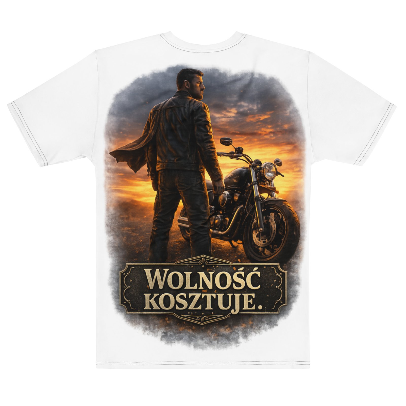 Męska koszulka motywacyjna „Wolność kosztuje” – koszulka męska motywacyjna dla ludzi niezależnych| Zarn.pl Męska koszulka motywacyjna „Wolność kosztuje” – koszulka męska motywacyjna dla ludzi niezależnych - obrazek 3